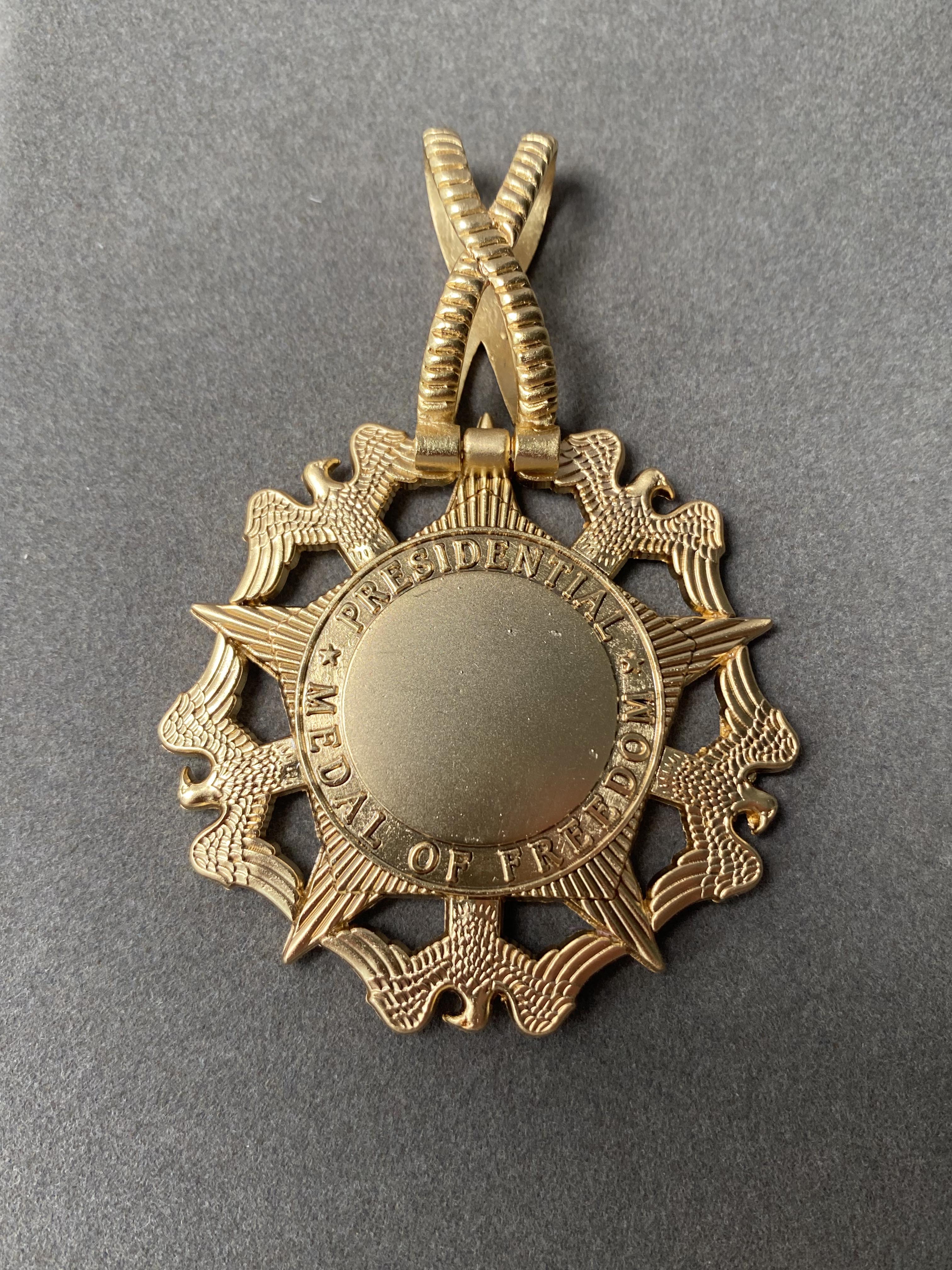 US-Präsidentielle Freiheitsmedaille (Presidential Medal of Freedom) – Sammleranfertigung in Vollgröße (seit 1963) – USA-Auszeichnung – Etui-Set