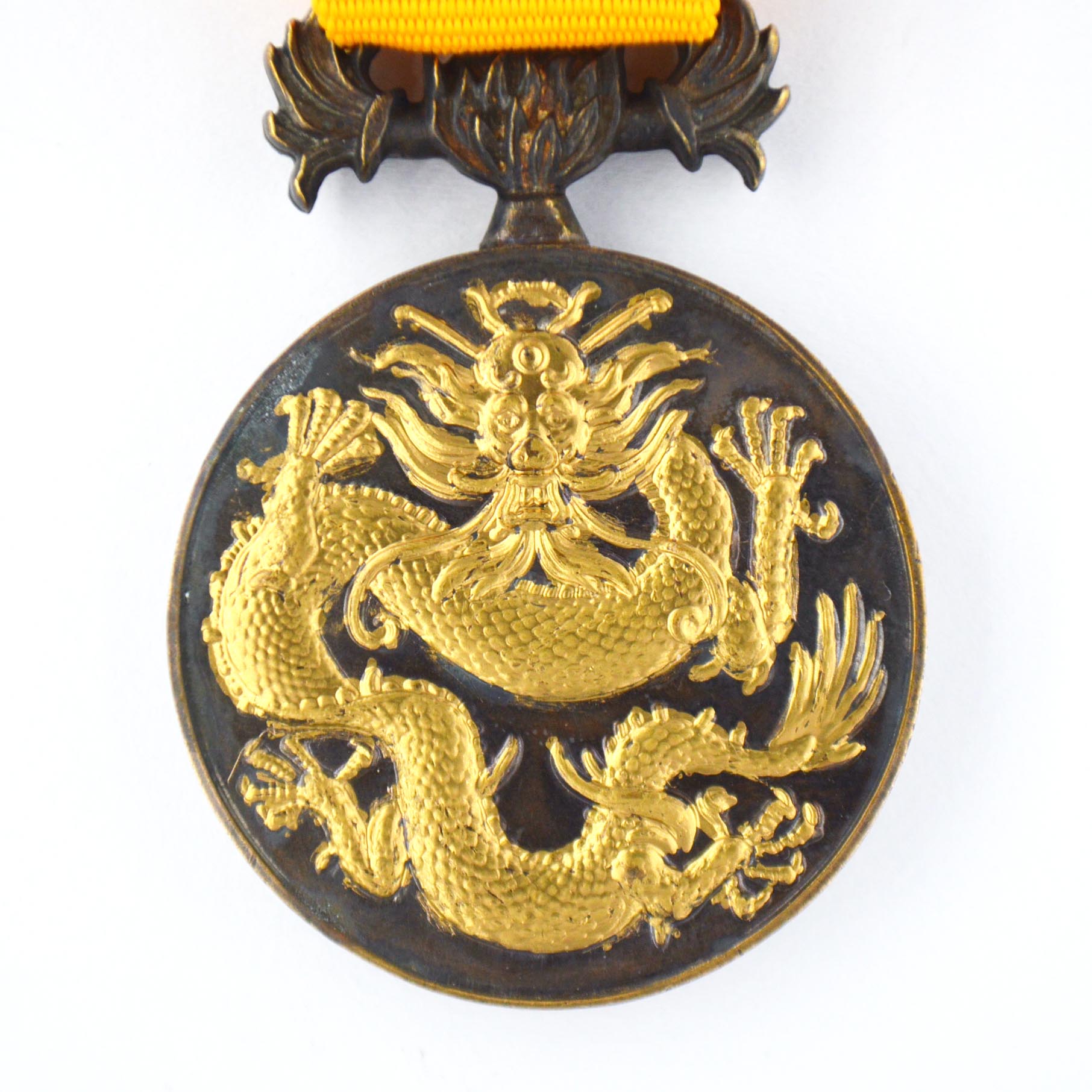 Military Order of the Dragon / Militärorden des Drachen (USA) – China Relief Expedition / China-Expedition 1900 (Boxeraufstand) – Medaille (nur Medaille) – Replik (Sammleranfertigung)