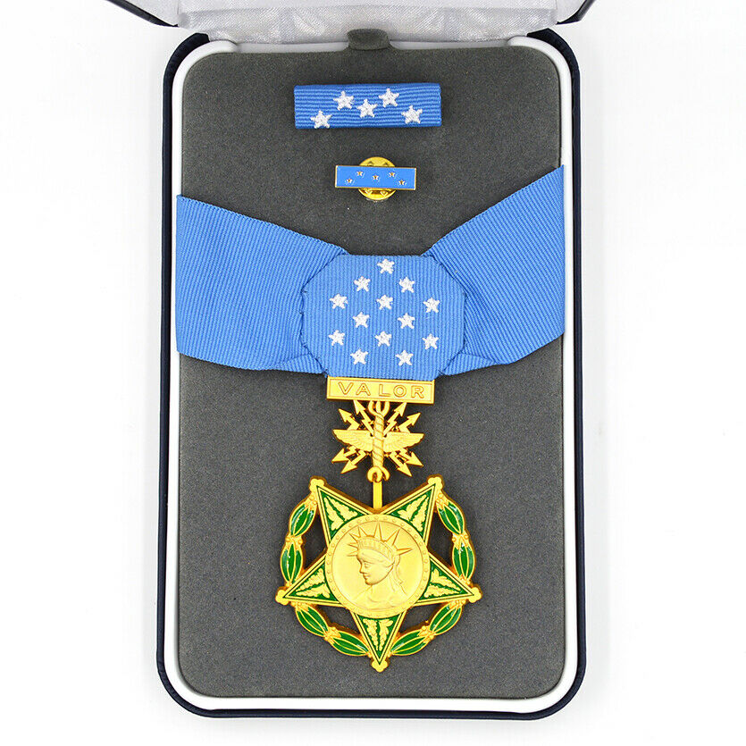 US Orden Air Force Medal of Honor / Ehrenmedaille des Kongresses Luftwaffe – Museumsreplik Sammleranfertigung Reproduktion