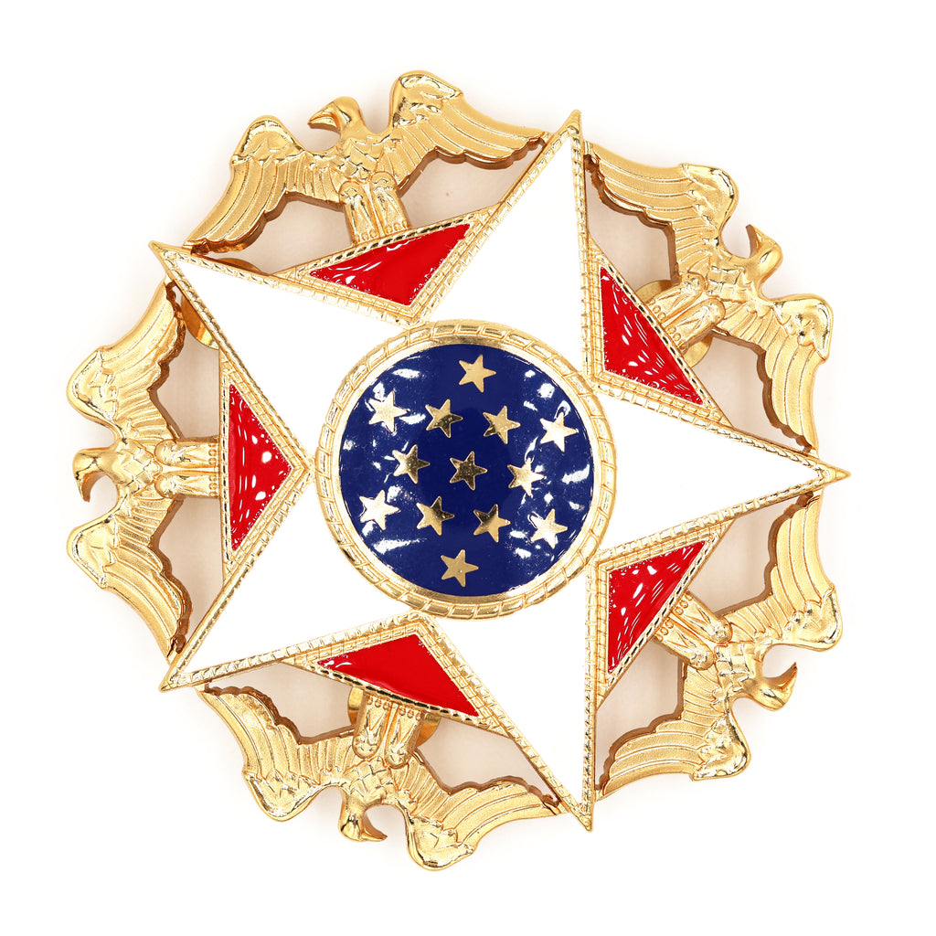 US-Präsidentielle Freiheitsmedaille „With Distinction“ (U.S. Presidential Medal of Freedom with Distinction) – Bruststern – Sammleranfertigung in Vollgröße – mit Etui