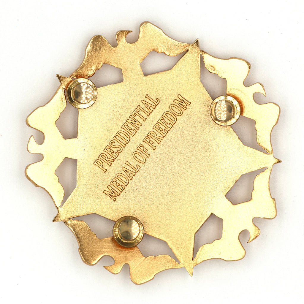 US-Präsidentielle Freiheitsmedaille „With Distinction“ (U.S. Presidential Medal of Freedom with Distinction) – Bruststern – Sammleranfertigung in Vollgröße – mit Etui