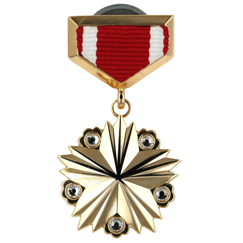 Held der Mongolischen Volksrepublik / Hero of the Mongolian People’s Republic – Goldstern-Medaille – Replik (Sammleranfertigung)