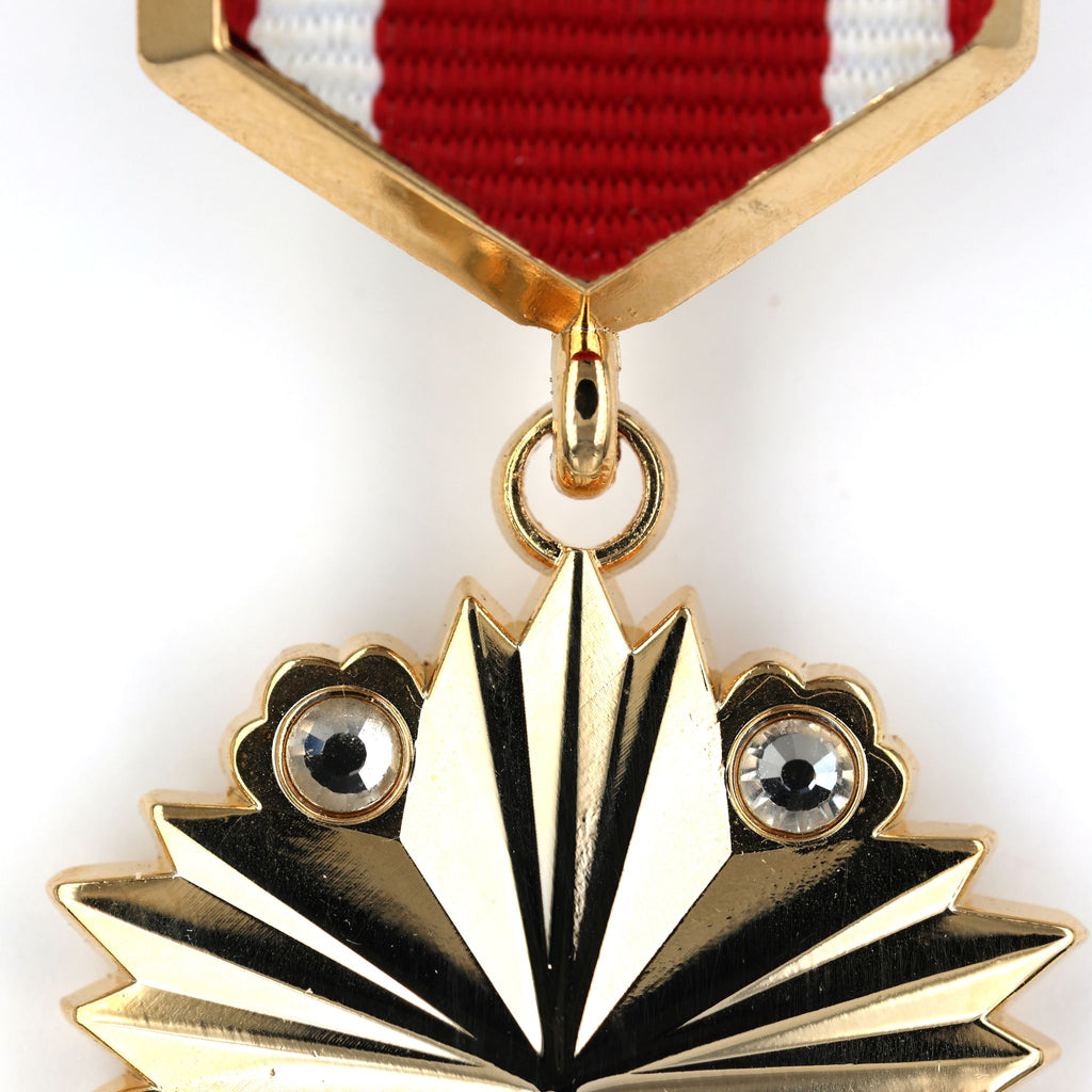 Held der Mongolischen Volksrepublik / Hero of the Mongolian People’s Republic – Goldstern-Medaille – Replik (Sammleranfertigung)