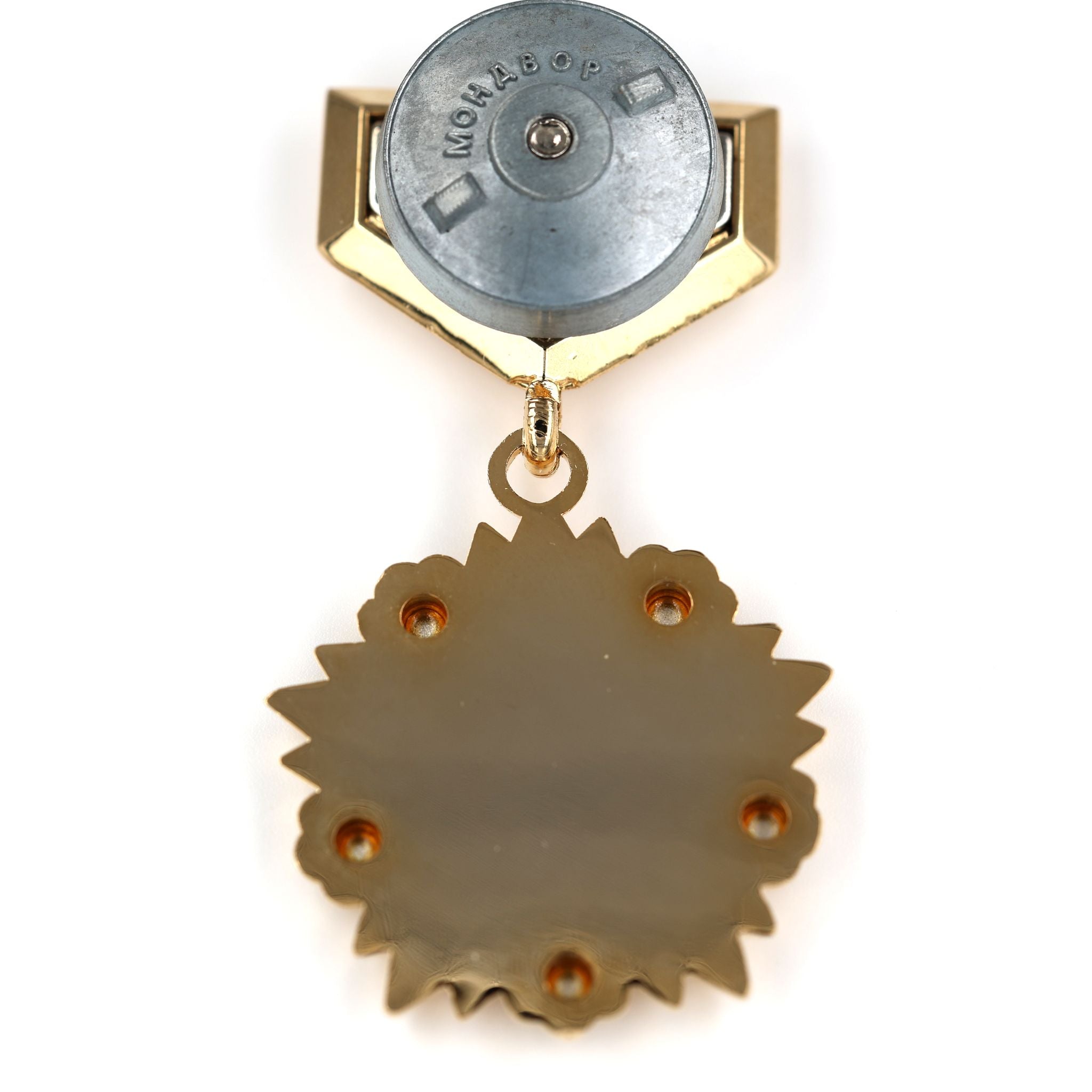 Held der Mongolischen Volksrepublik / Hero of the Mongolian People’s Republic – Goldstern-Medaille – Replik (Sammleranfertigung)