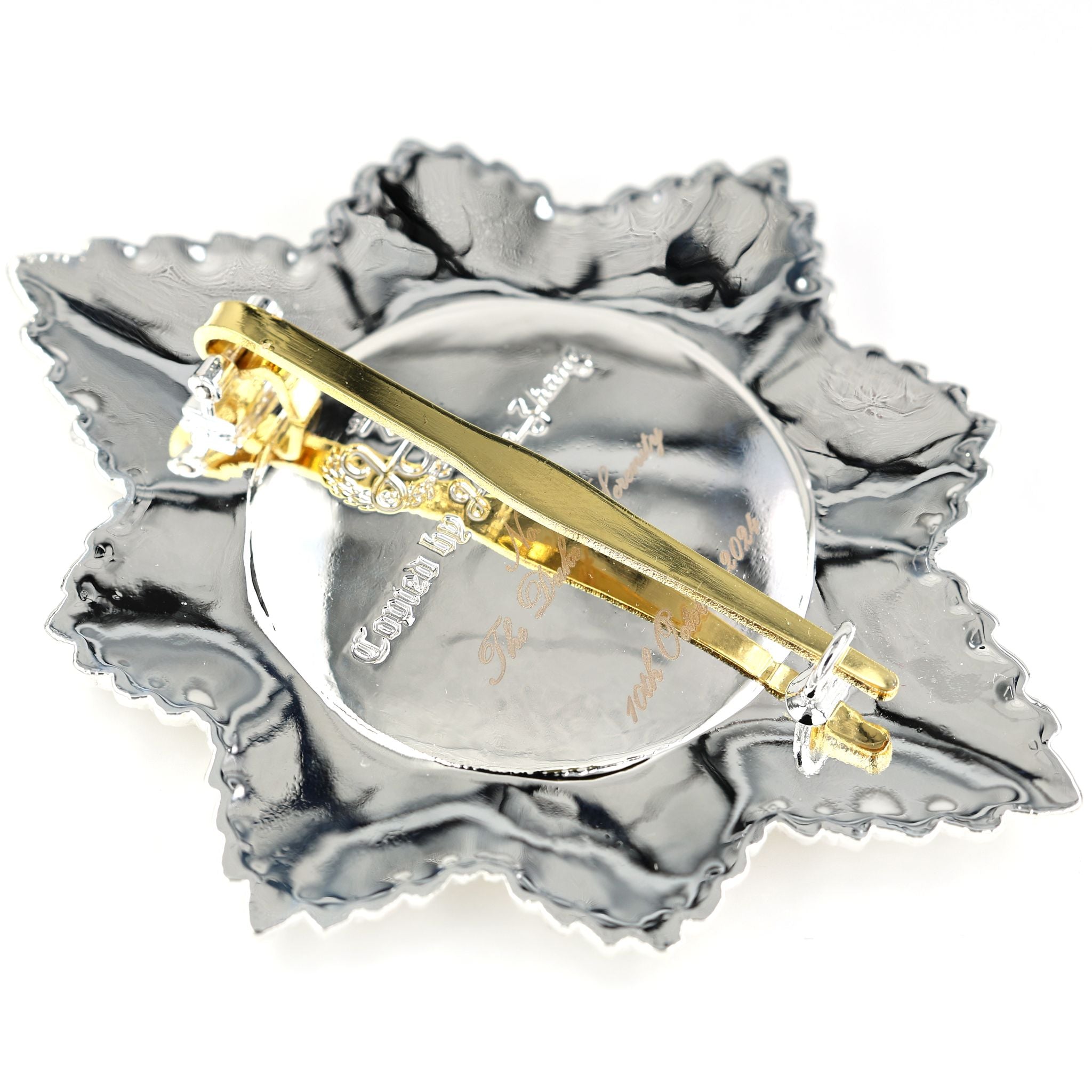 Order of the Garter Stern (UK) – „Hosenbandorden“ Sternabzeichen – Sammleranfertigung (Replik) – Messing mit Emaille