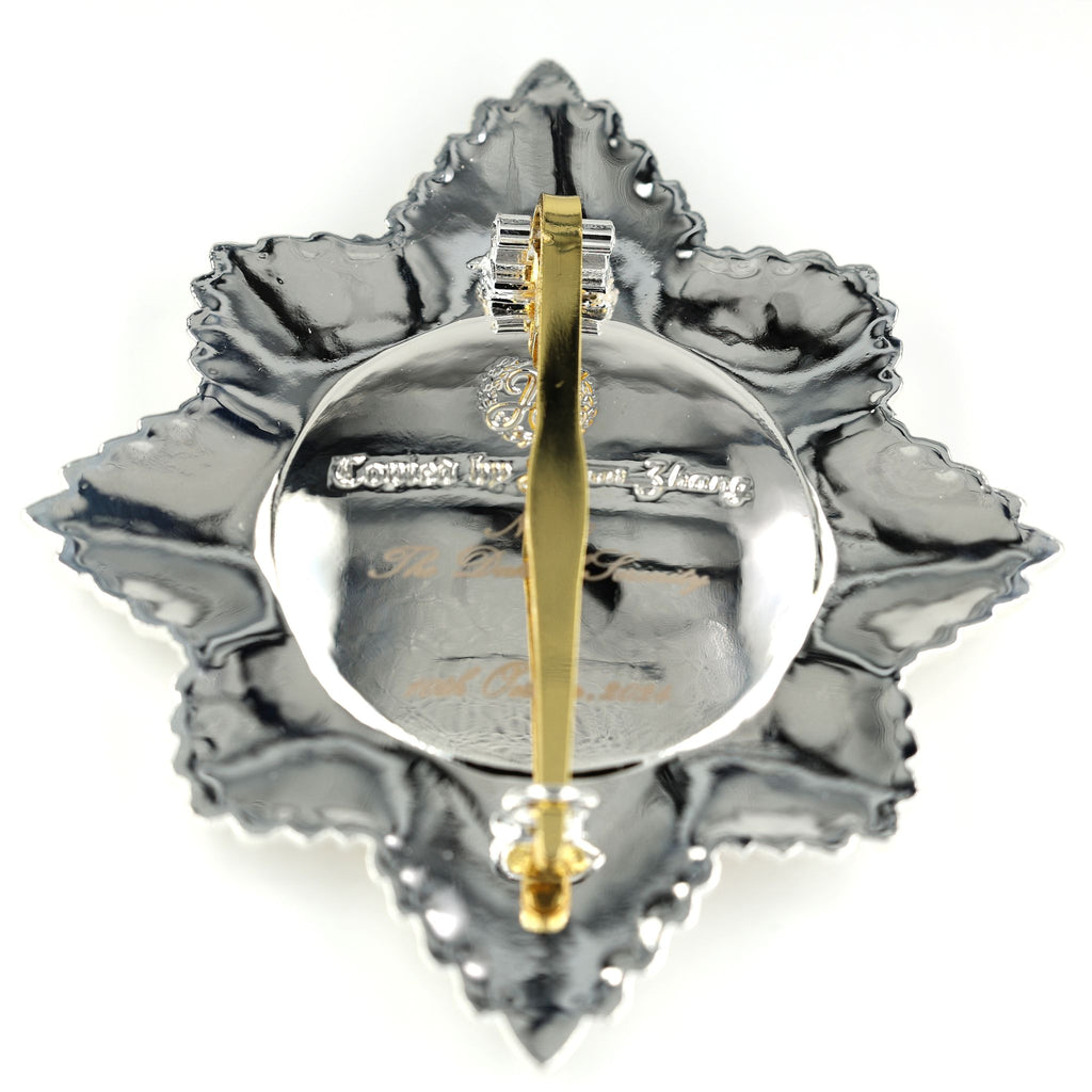 Order of the Garter Stern (UK) – „Hosenbandorden“ Sternabzeichen – Sammleranfertigung (Replik) – Messing mit Emaille