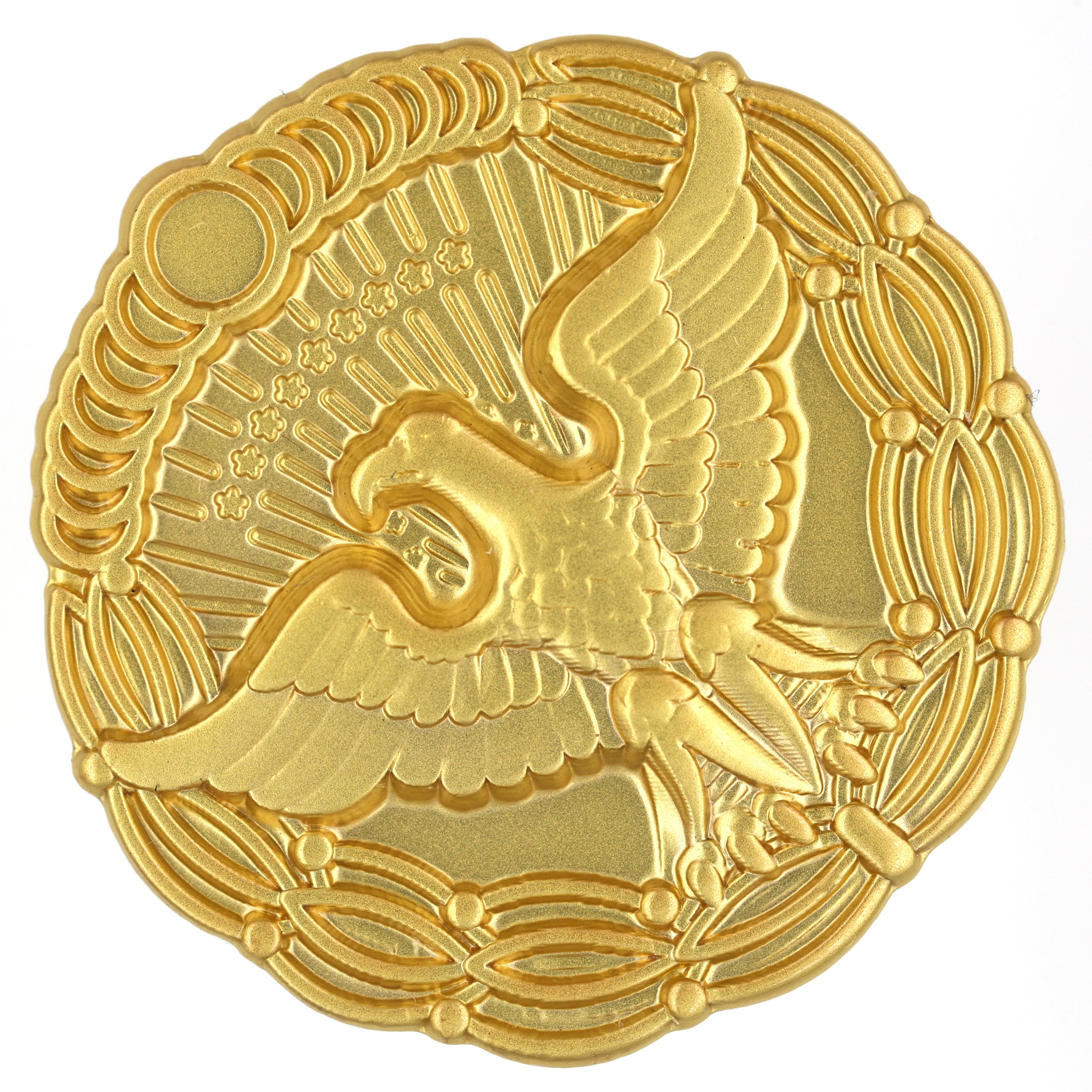 U.S. Presidential Citizens Medal – Copper Decoration – „Bürgermedaille (Dekoration)“ – goldfarben – Sammleranfertigung (Replik)