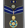 USA 9/11 Heroes Medal of Valor – Tapferkeitsmedaille der 9/11-Helden – Komplettes Präsentations-Set (Replik) – mit Etui