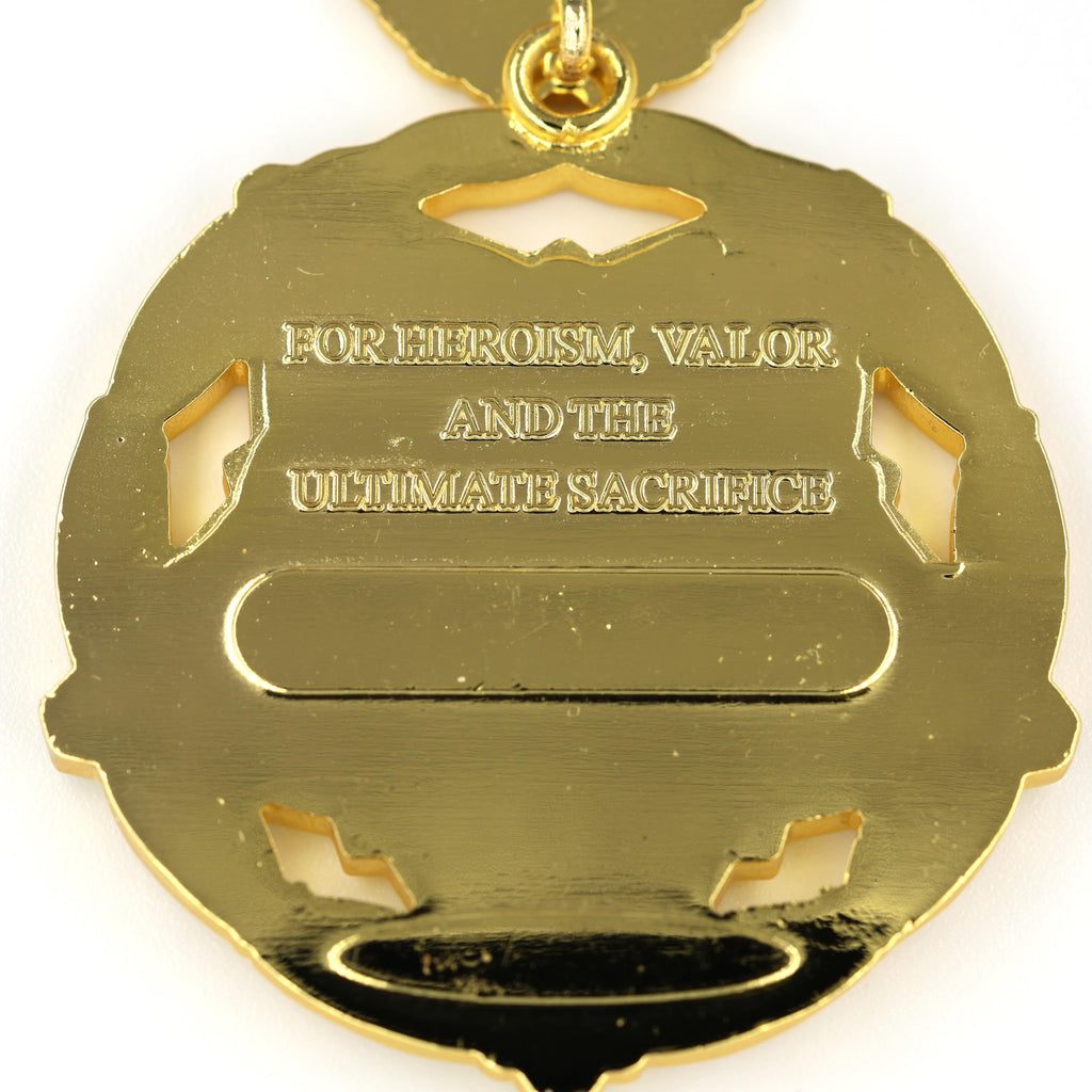 USA 9/11 Heroes Medal of Valor – Tapferkeitsmedaille der 9/11-Helden – Komplettes Präsentations-Set (Replik) – mit Etui