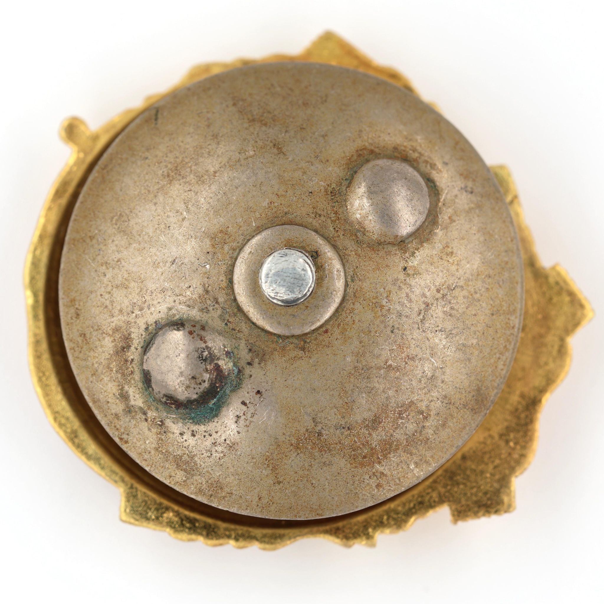 Leninorden Typ 3 (1936–1943) – Lenin-Porträt aus 925 Sterling Silber – vergoldete Basis – Emaille – Replik (Sammleranfertigung)