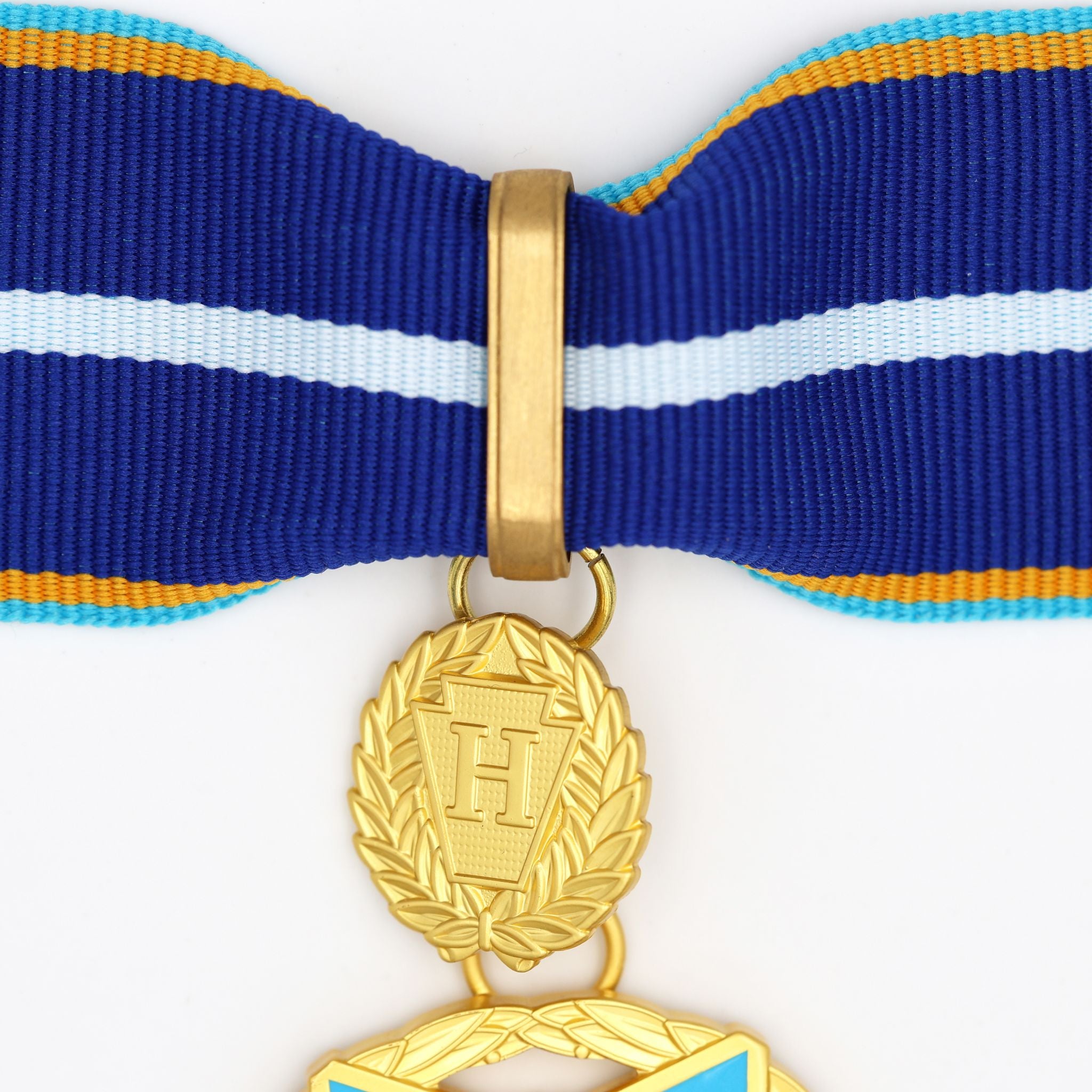 USA 9/11 Heroes Medal of Valor – „Tapferkeitsmedaille der 9/11-Helden“ – Halsband-Ausführung – Sammleranfertigung (Replik)