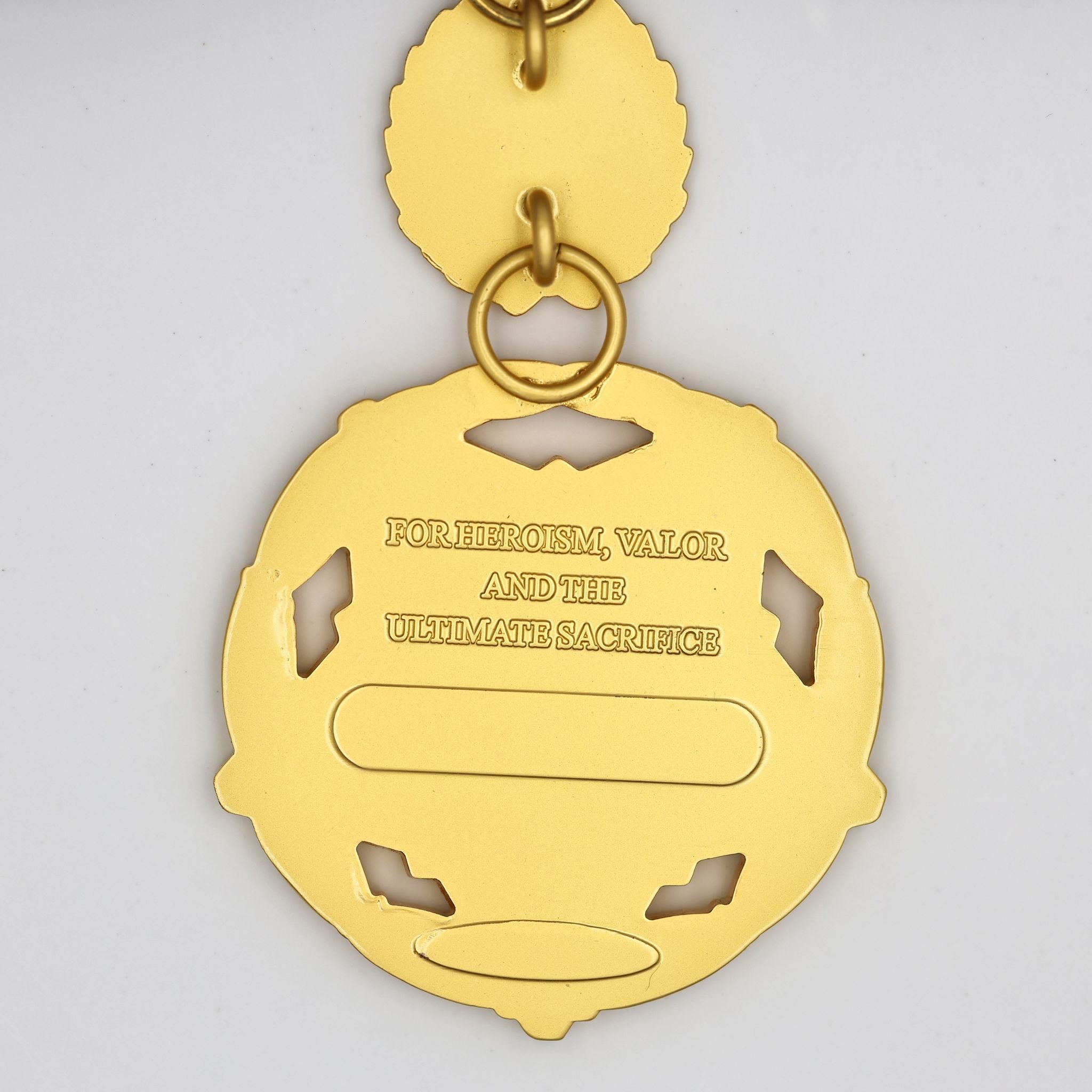 USA 9/11 Heroes Medal of Valor – „Tapferkeitsmedaille der 9/11-Helden“ – Halsband-Ausführung – Sammleranfertigung (Replik)