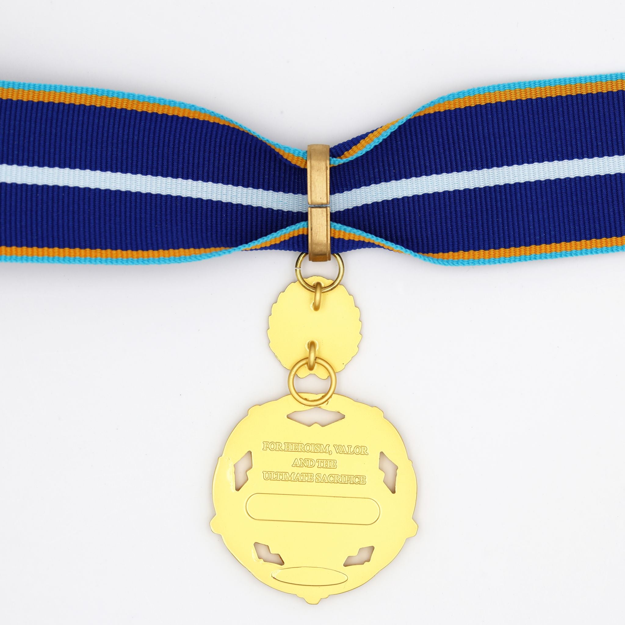 USA 9/11 Heroes Medal of Valor – „Tapferkeitsmedaille der 9/11-Helden“ – Halsband-Ausführung – Sammleranfertigung (Replik)