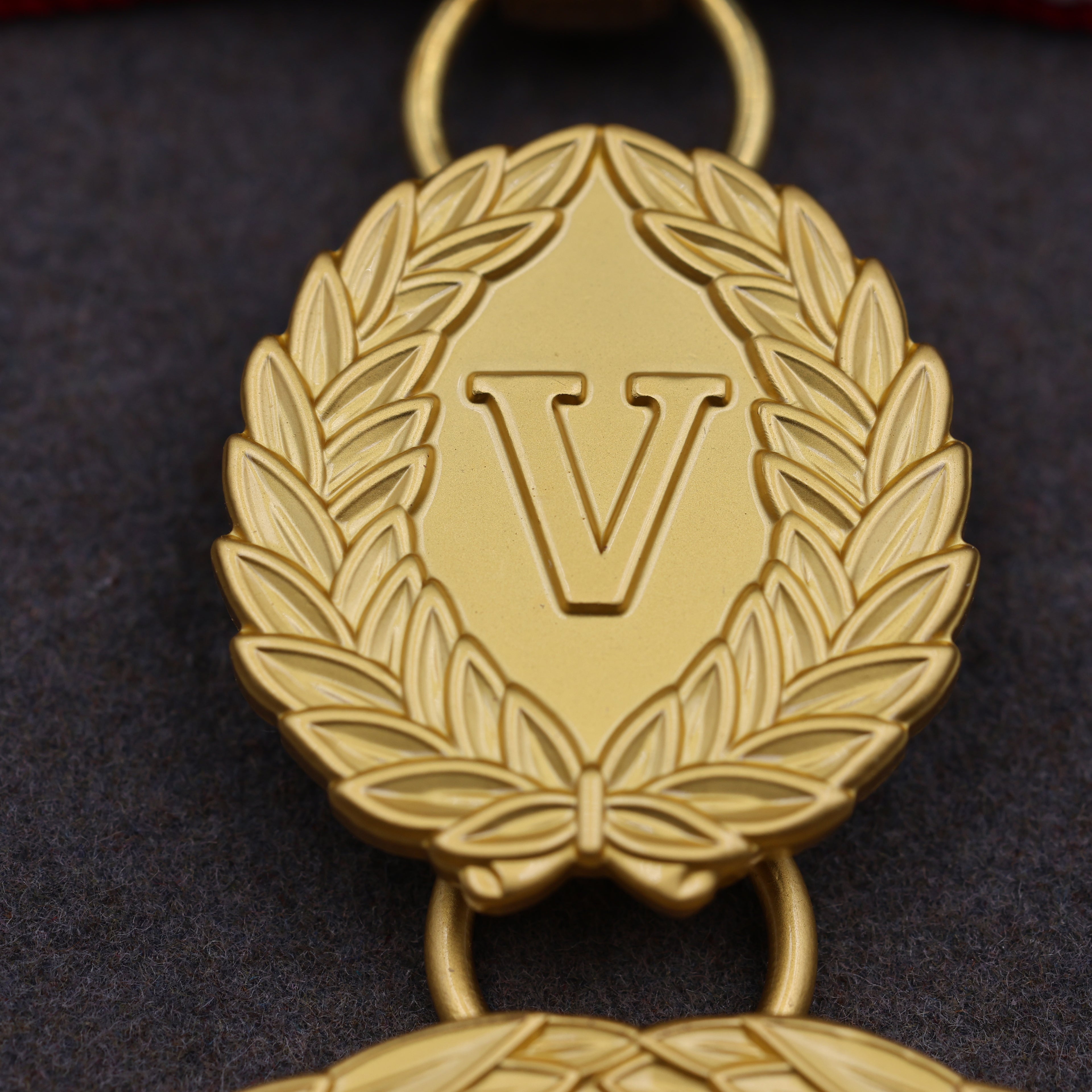 Public Safety Medal of Valor (USA) – „Tapferkeitsmedaille für Einsatzkräfte“ – Komplettset mit Etui – Sammleranfertigung (Replik)