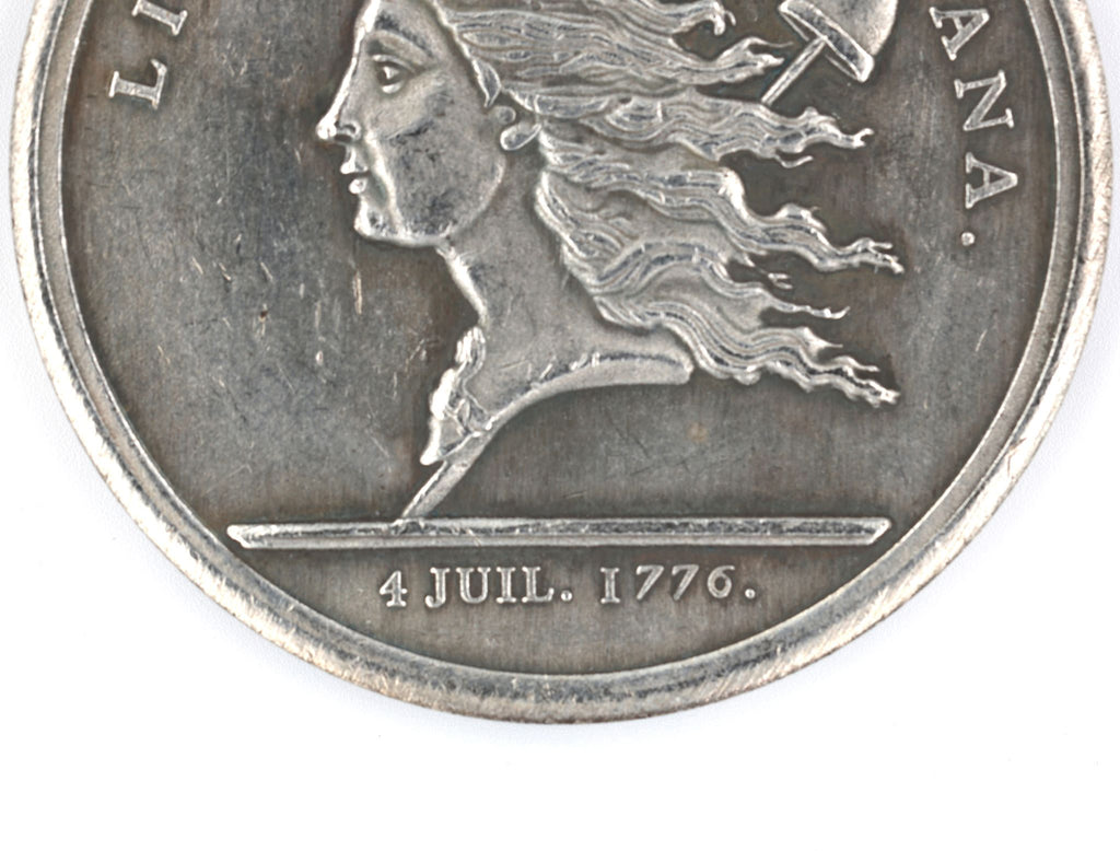 Libertas Americana Gedenkmedaille / Libertas Americana Commemorative Medal – 1776–1781 – Neusilber (Cupronickel) – Replik Sammleranfertigung