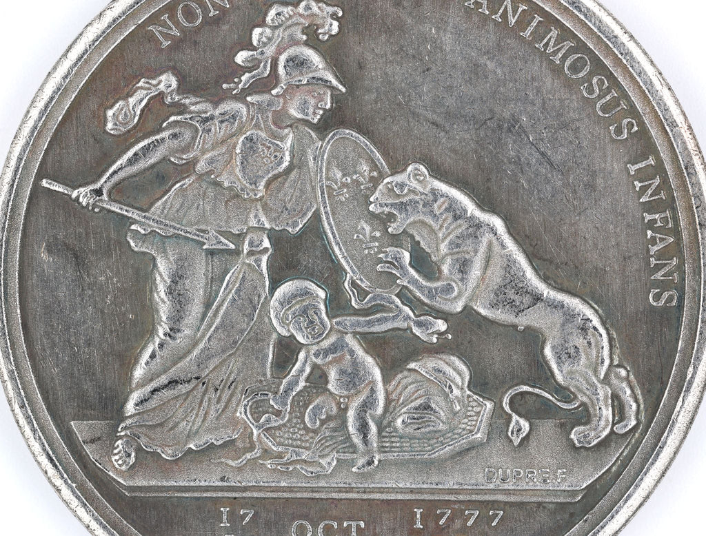 Libertas Americana Gedenkmedaille / Libertas Americana Commemorative Medal – 1776–1781 – Neusilber (Cupronickel) – Replik Sammleranfertigung