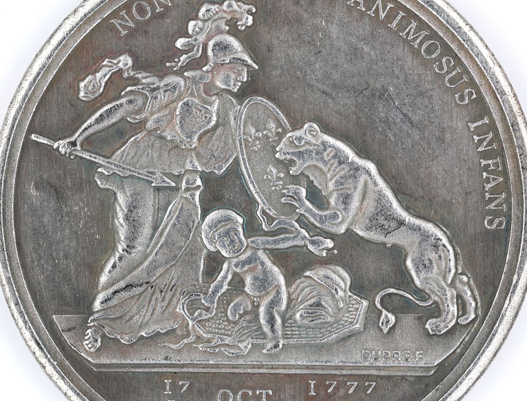 Libertas Americana Gedenkmedaille / Libertas Americana Commemorative Medal – 1776–1781 – Neusilber (Cupronickel) – Replik Sammleranfertigung