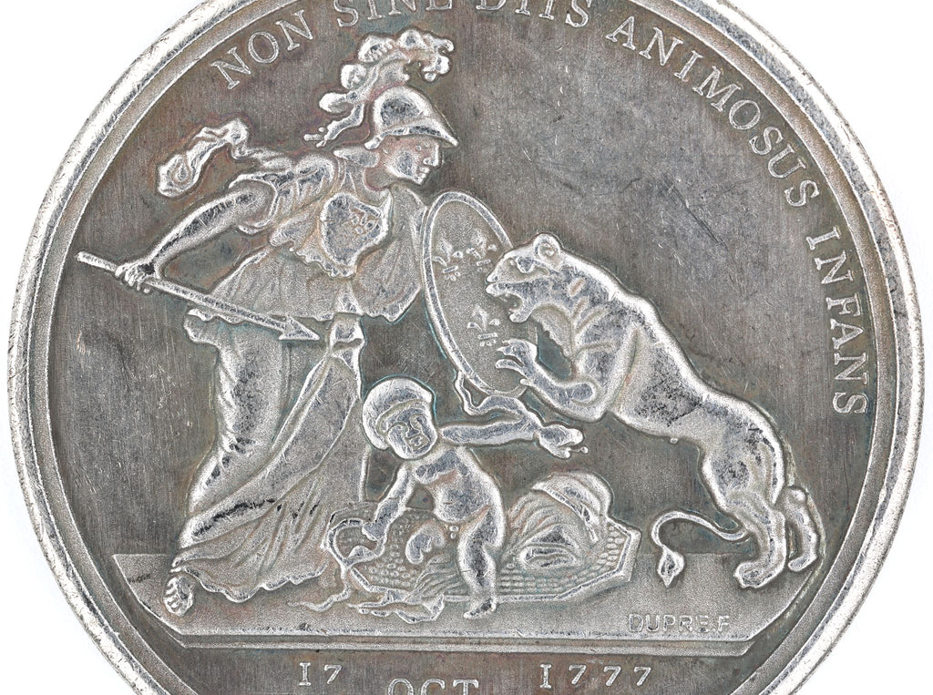 Libertas Americana Gedenkmedaille / Libertas Americana Commemorative Medal – 1776–1781 – Neusilber (Cupronickel) – Replik Sammleranfertigung