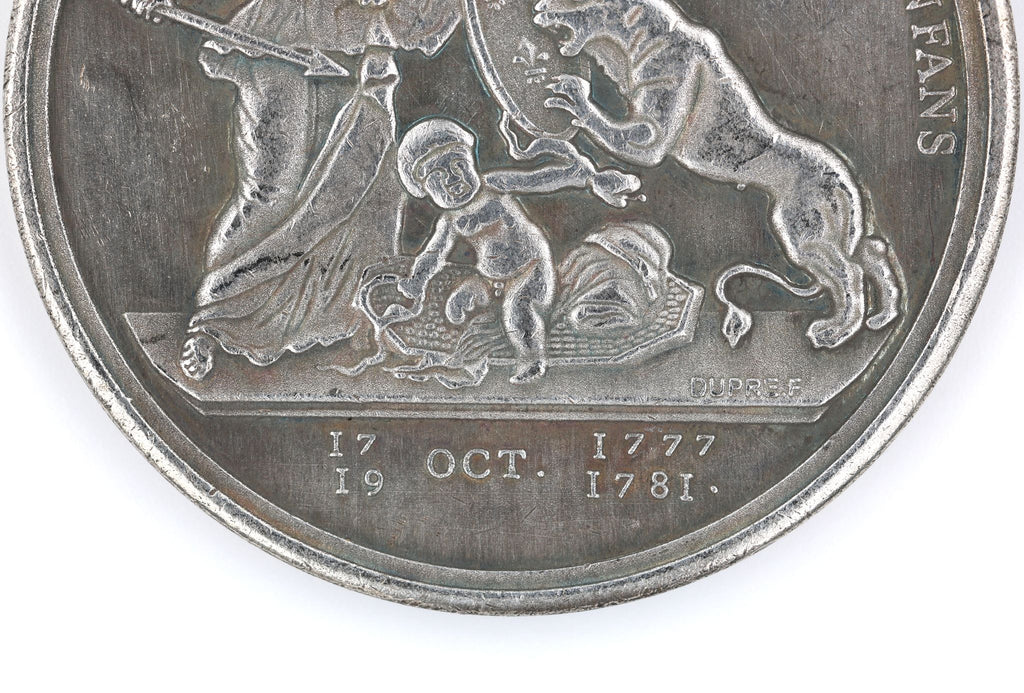 Libertas Americana Gedenkmedaille / Libertas Americana Commemorative Medal – 1776–1781 – Neusilber (Cupronickel) – Replik Sammleranfertigung