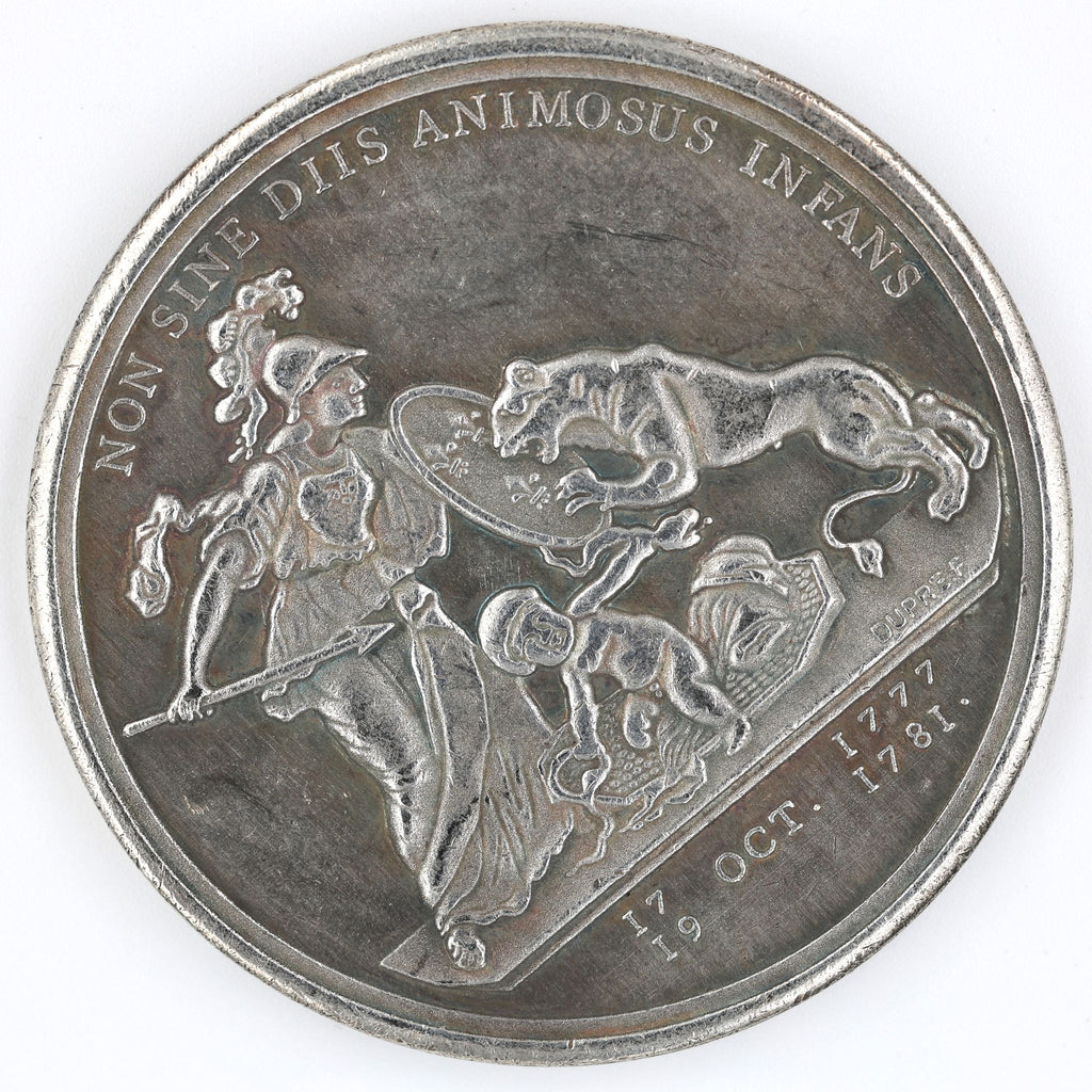 Libertas Americana Gedenkmedaille / Libertas Americana Commemorative Medal – 1776–1781 – Neusilber (Cupronickel) – Replik Sammleranfertigung