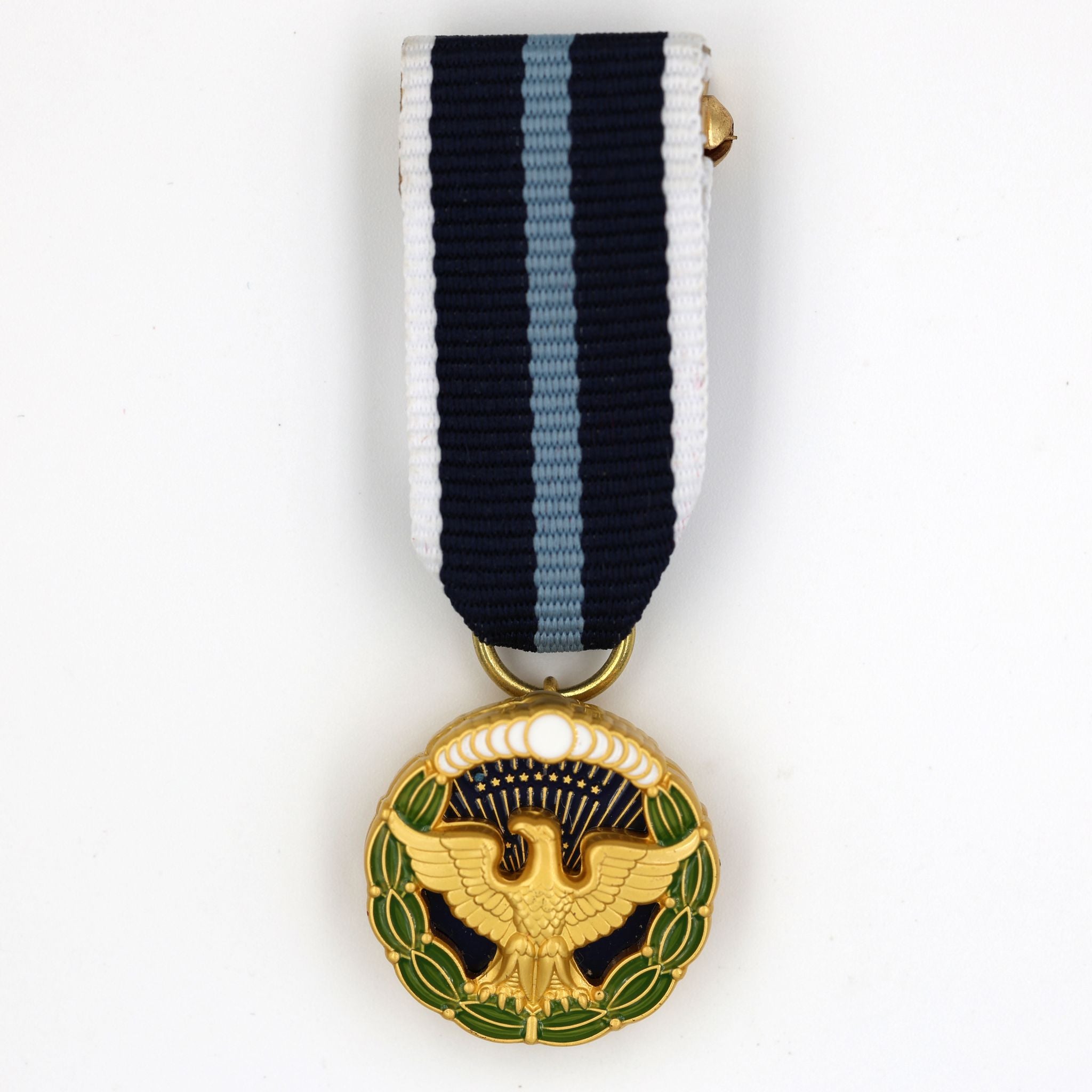Miniatur U.S. Presidential Citizens Medal (USA) – „Präsidentielle Bürgermedaille“ – Miniatur-Replik mit Bandspange – Sammleranfertigung