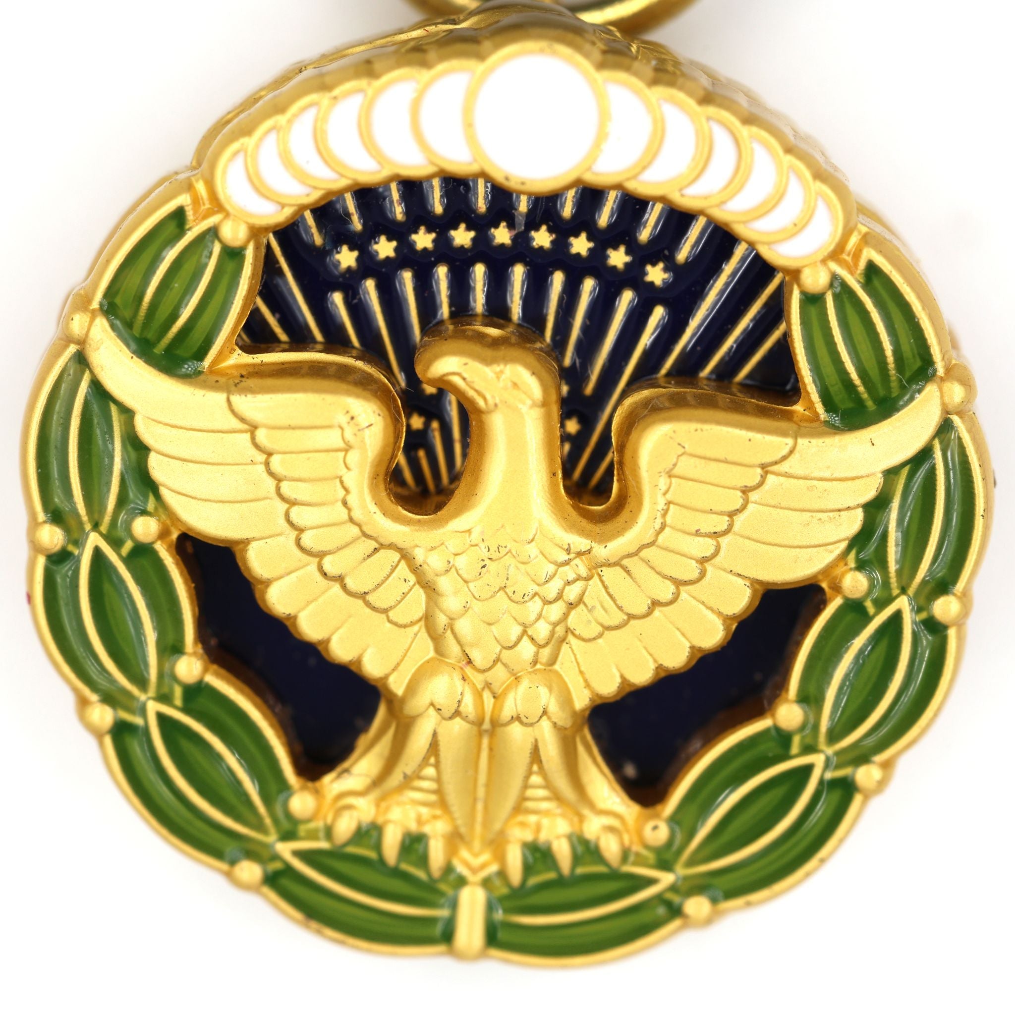 Miniatur U.S. Presidential Citizens Medal (USA) – „Präsidentielle Bürgermedaille“ – Miniatur-Replik mit Bandspange – Sammleranfertigung