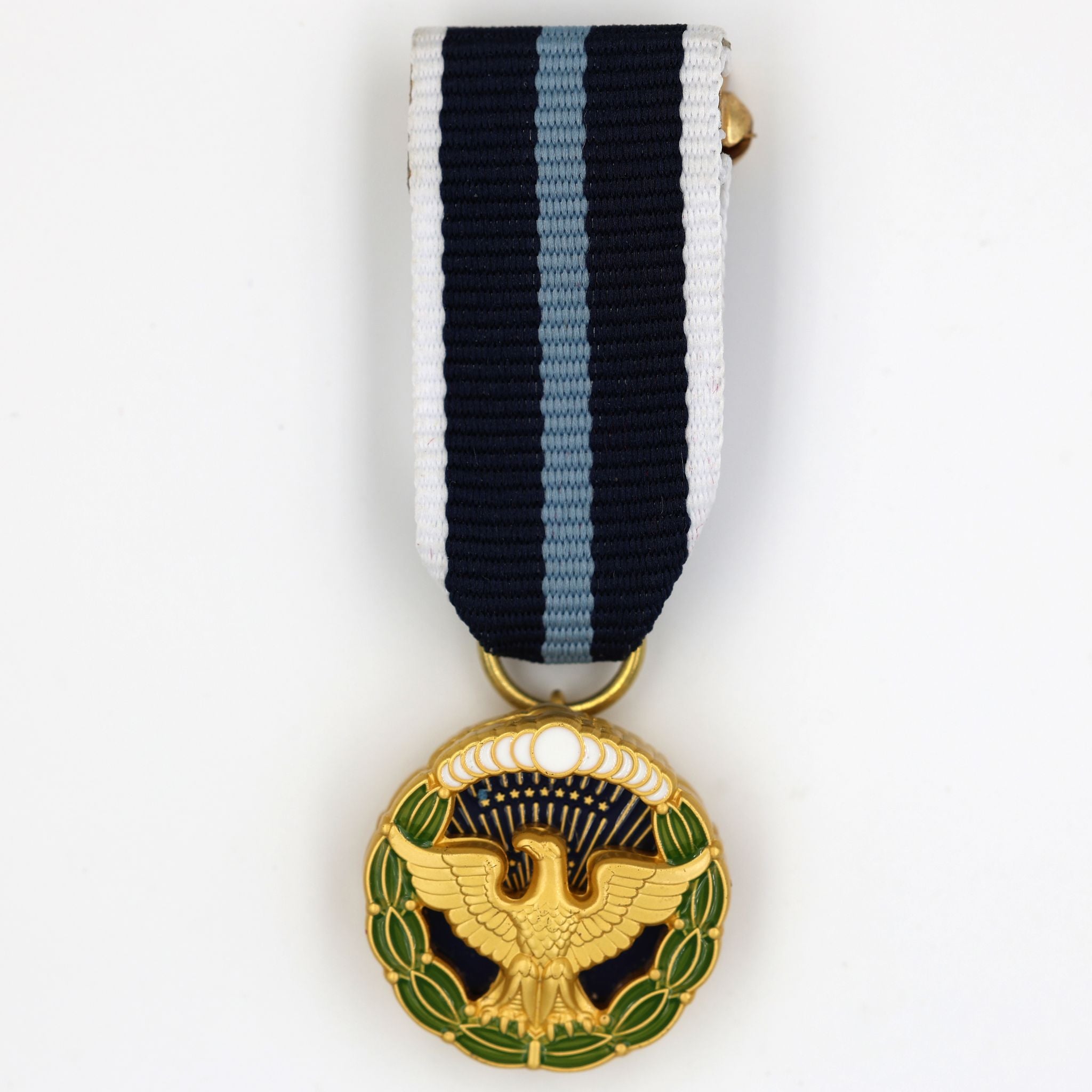 Miniatur U.S. Presidential Citizens Medal (USA) – „Präsidentielle Bürgermedaille“ – Miniatur-Replik mit Bandspange – Sammleranfertigung