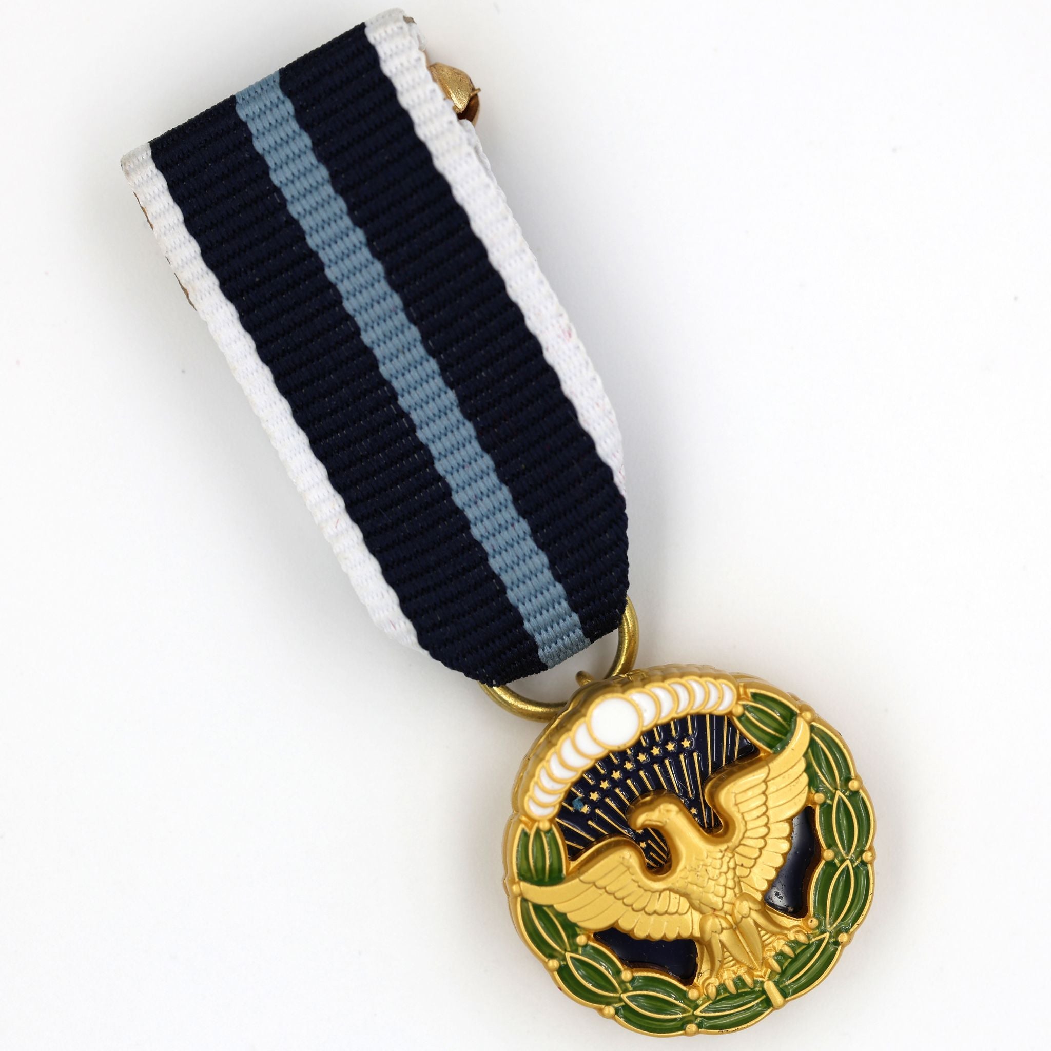 Miniatur U.S. Presidential Citizens Medal (USA) – „Präsidentielle Bürgermedaille“ – Miniatur-Replik mit Bandspange – Sammleranfertigung