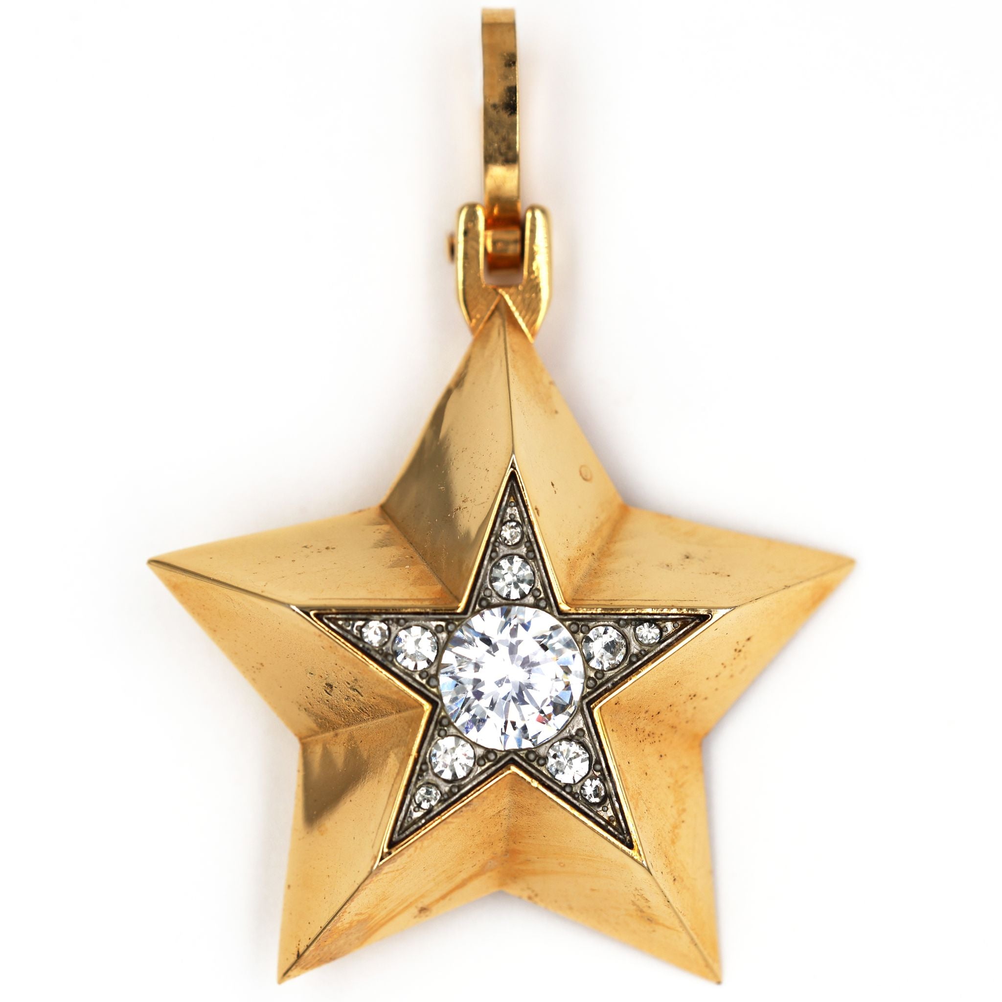 Kleiner Marschallstern der UdSSR / Soviet Small Marshal’s Star (CCCP) – vergoldet mit Zirkonia – Replik (Sammleranfertigung)