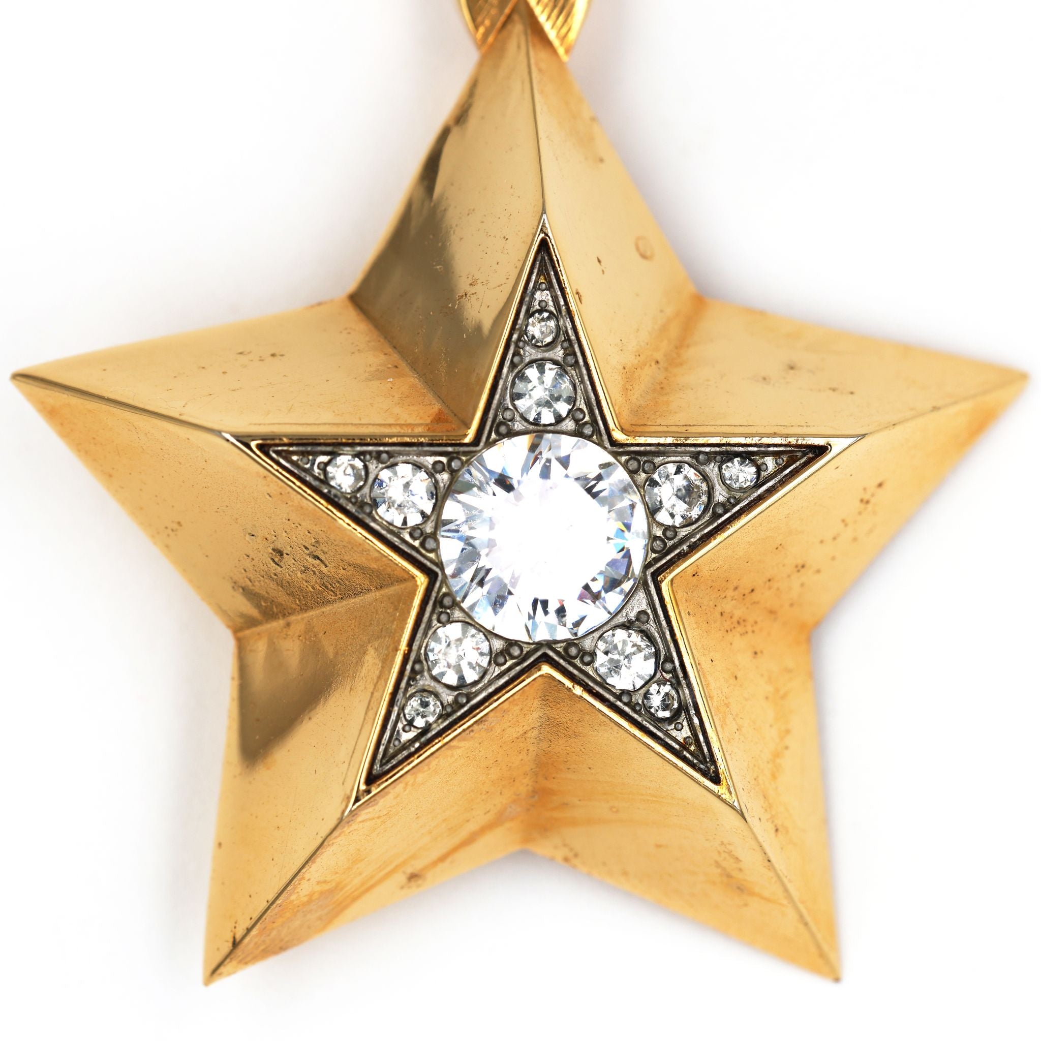 Kleiner Marschallstern der UdSSR / Soviet Small Marshal’s Star (CCCP) – vergoldet mit Zirkonia – Replik (Sammleranfertigung)