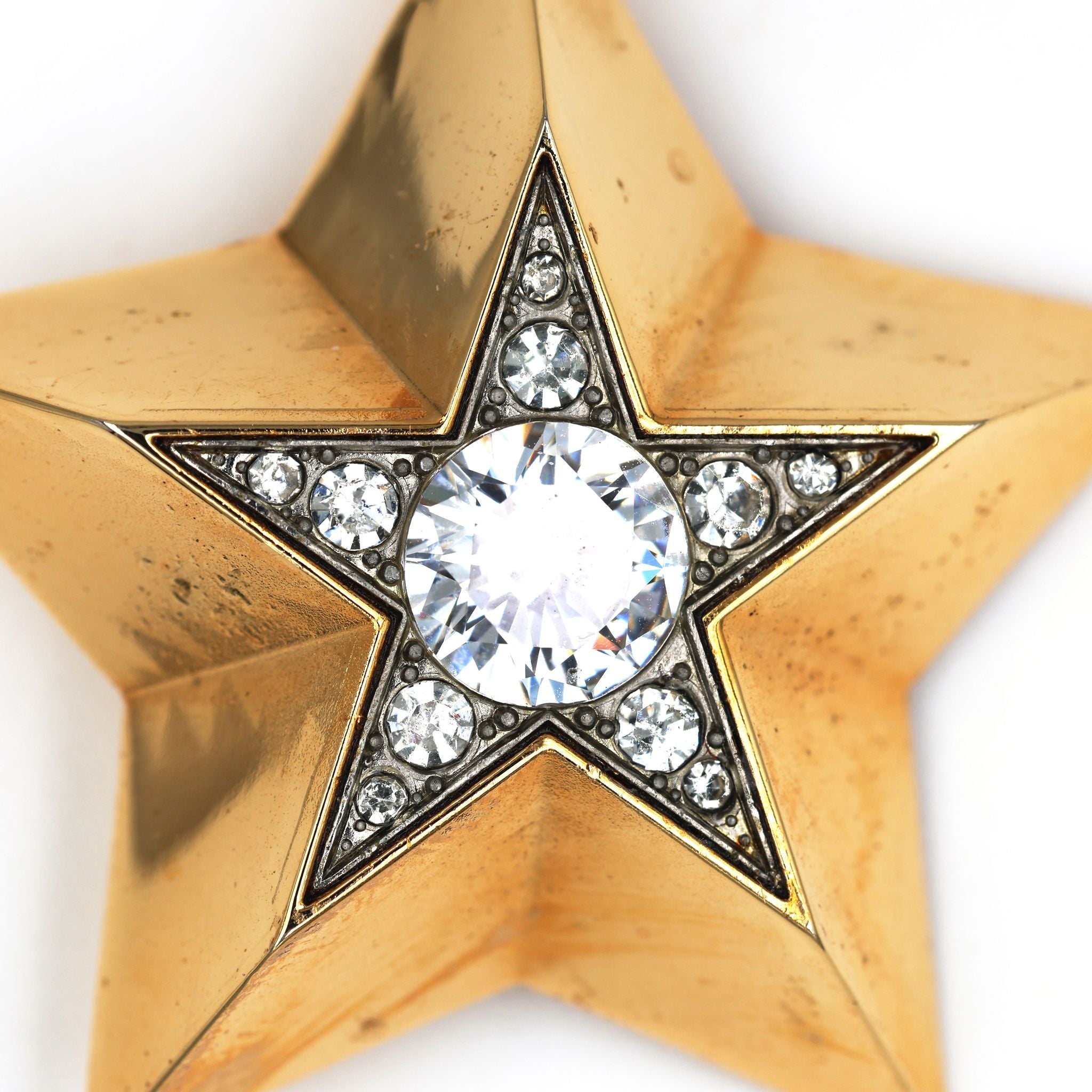 Kleiner Marschallstern der UdSSR / Soviet Small Marshal’s Star (CCCP) – vergoldet mit Zirkonia – Replik (Sammleranfertigung)