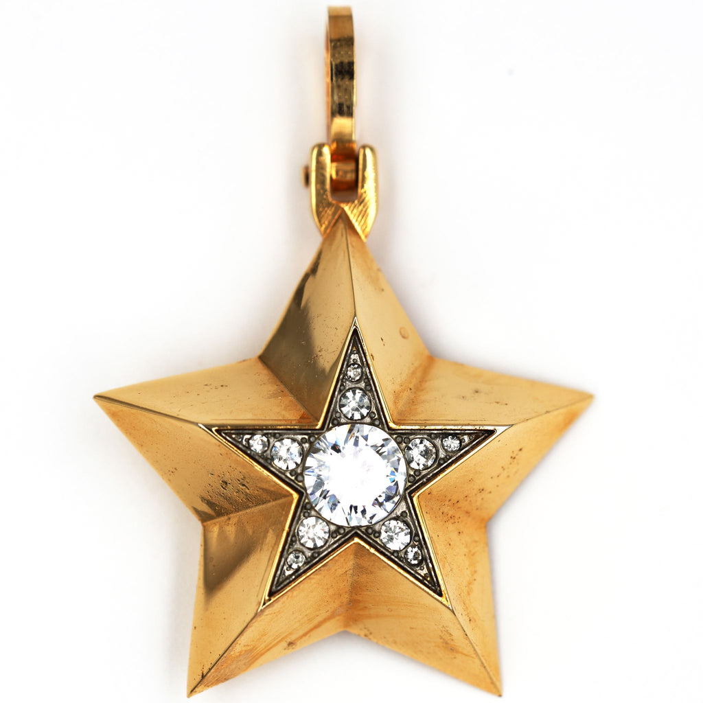 Kleiner Marschallstern der UdSSR / Soviet Small Marshal’s Star (CCCP) – vergoldet mit Zirkonia – Replik (Sammleranfertigung)