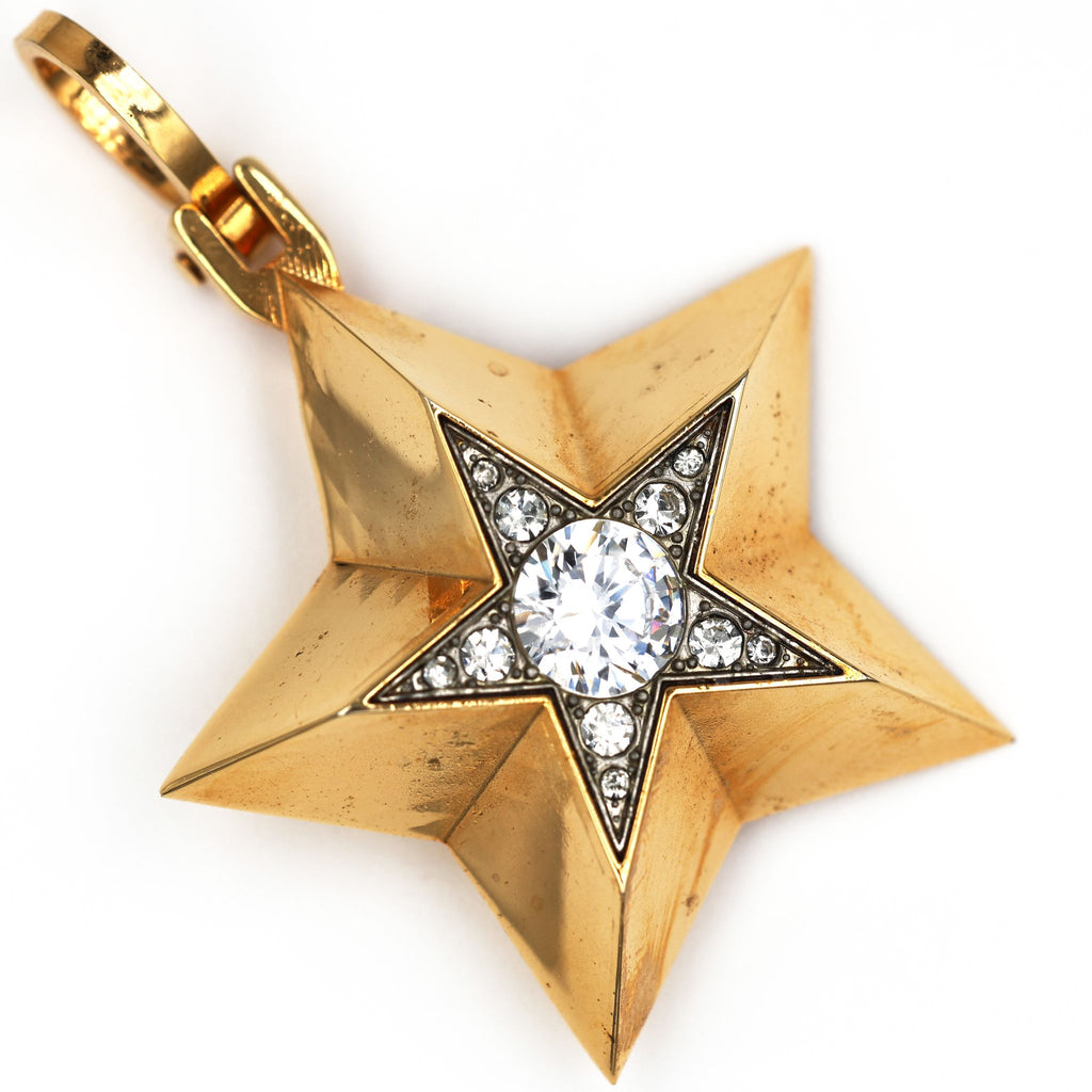 Kleiner Marschallstern der UdSSR / Soviet Small Marshal’s Star (CCCP) – vergoldet mit Zirkonia – Replik (Sammleranfertigung)