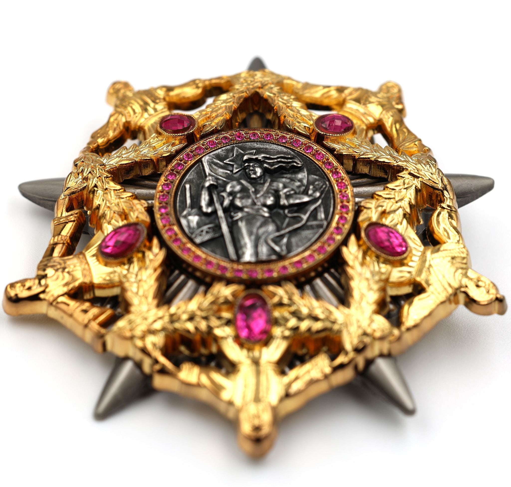 Jugoslawien (SFRJ) – Orden des Helden der sozialistischen Arbeit (Orden junaka socijalističkog rada) – Sammleranfertigung Ordensabzeichen