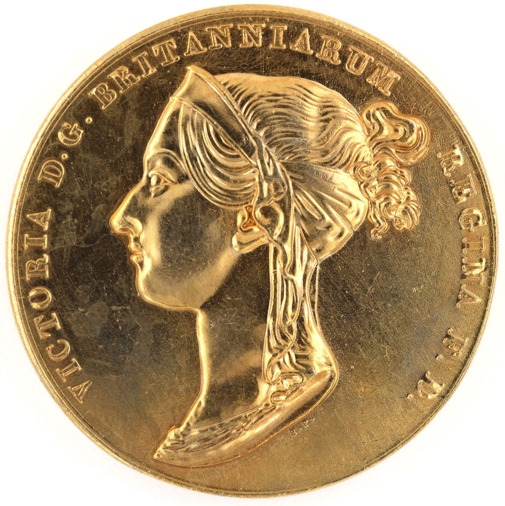 Krönungsmedaille Königin Victoria 1838 / Queen Victoria Coronation Medal (1838) – Pistrucci – Replik (Sammleranfertigung)
