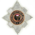 Distelorden Bruststern / Order of the Thistle Breast Star (Schottland/UK) – St.-Andreas-Abzeichen / St Andrew Badge – Replik (Sammleranfertigung)