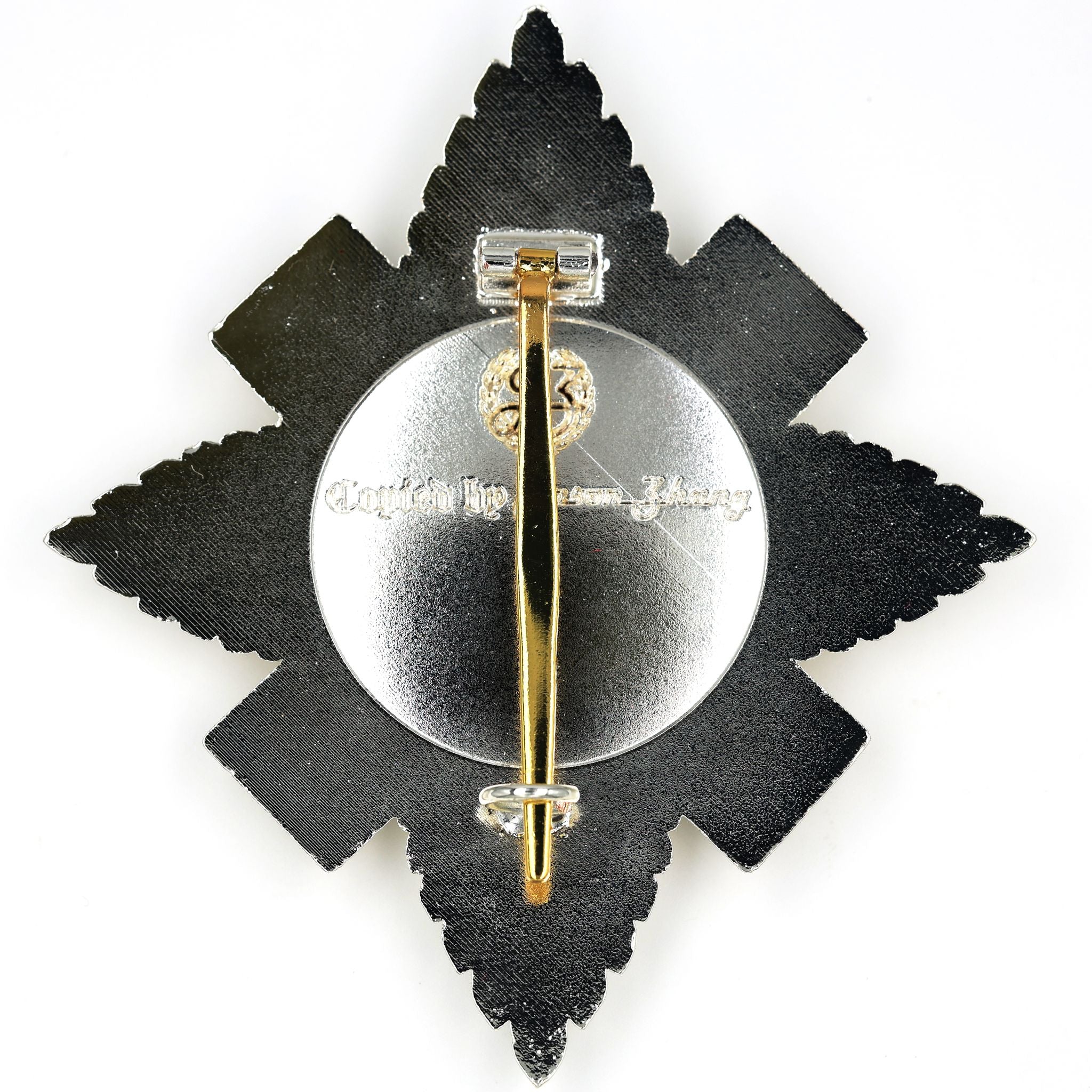 Distelorden Bruststern / Order of the Thistle Breast Star (Schottland/UK) – St.-Andreas-Abzeichen / St Andrew Badge – Replik (Sammleranfertigung)