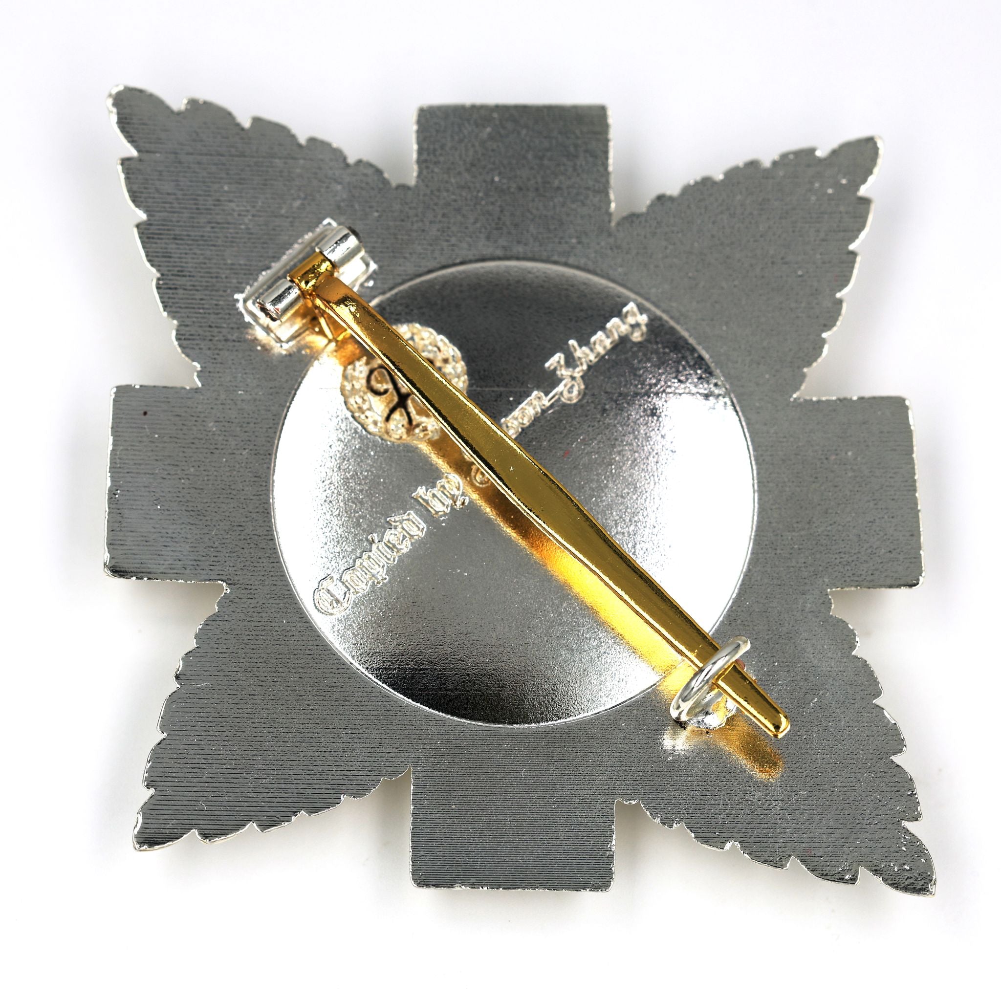 Distelorden Bruststern / Order of the Thistle Breast Star (Schottland/UK) – St.-Andreas-Abzeichen / St Andrew Badge – Replik (Sammleranfertigung)