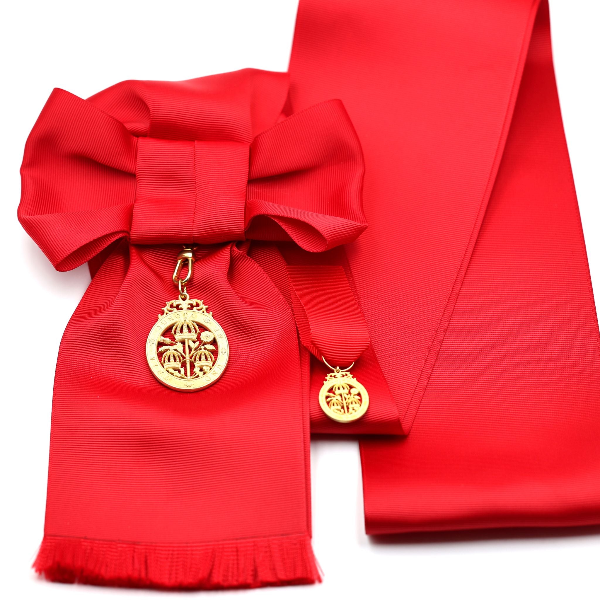 UK Orden des Bades Civil Division Rote Schärpe Set Replik Abzeichen + Miniatur