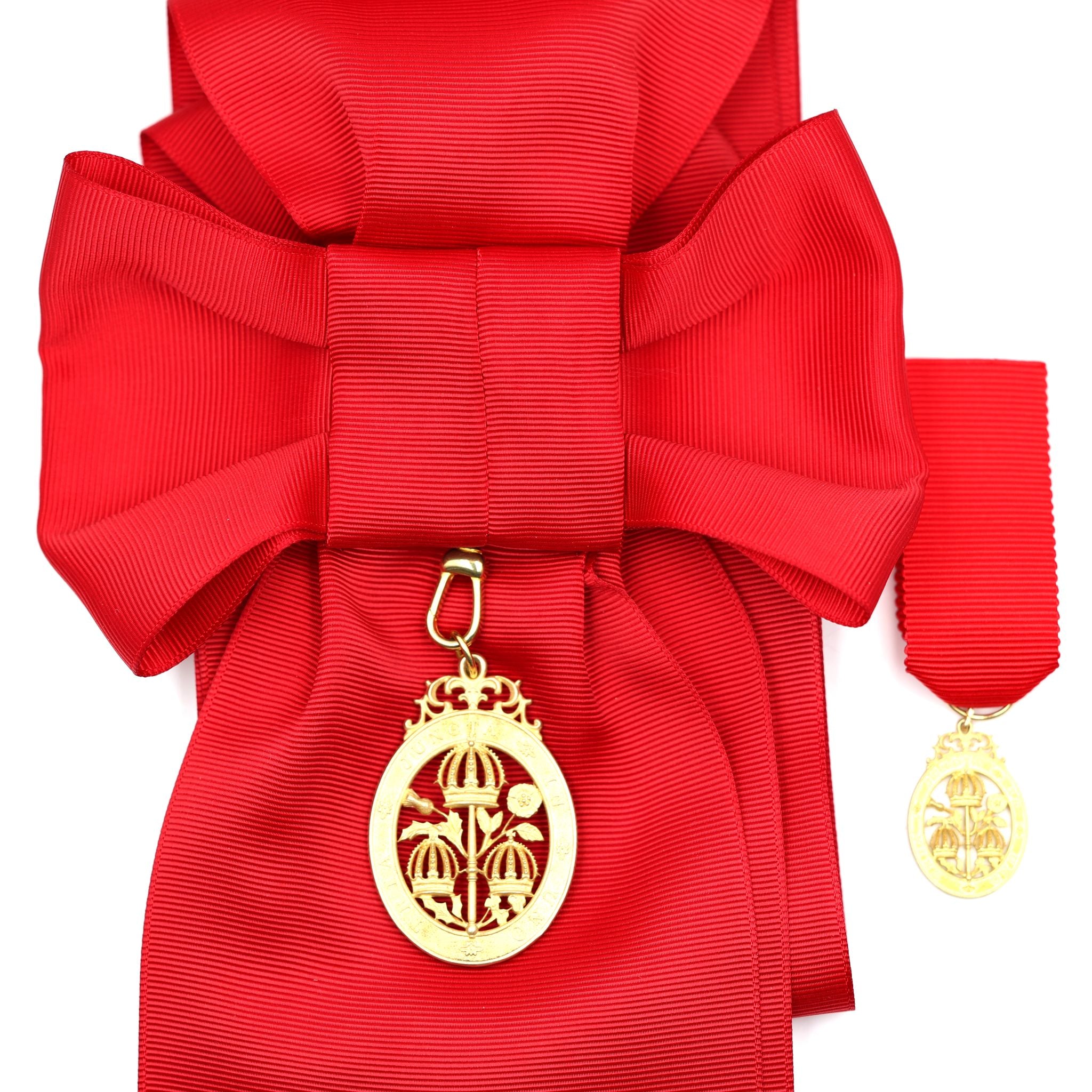 UK Orden des Bades Civil Division Rote Schärpe Set Replik Abzeichen + Miniatur