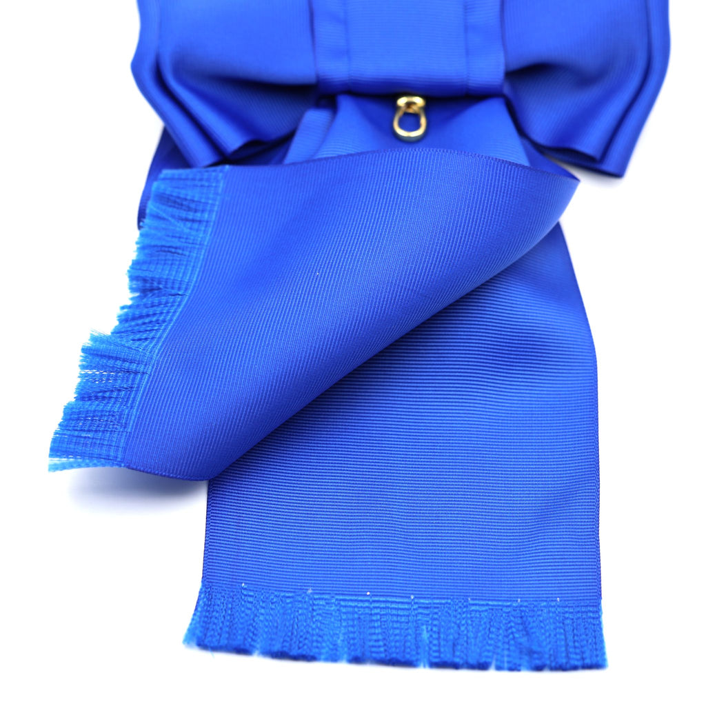 UK Britischer Hosenbandorden (Order of the Garter) – Königsblaue Schärpe/Band Sash Replik – NUR SCHÄRPE