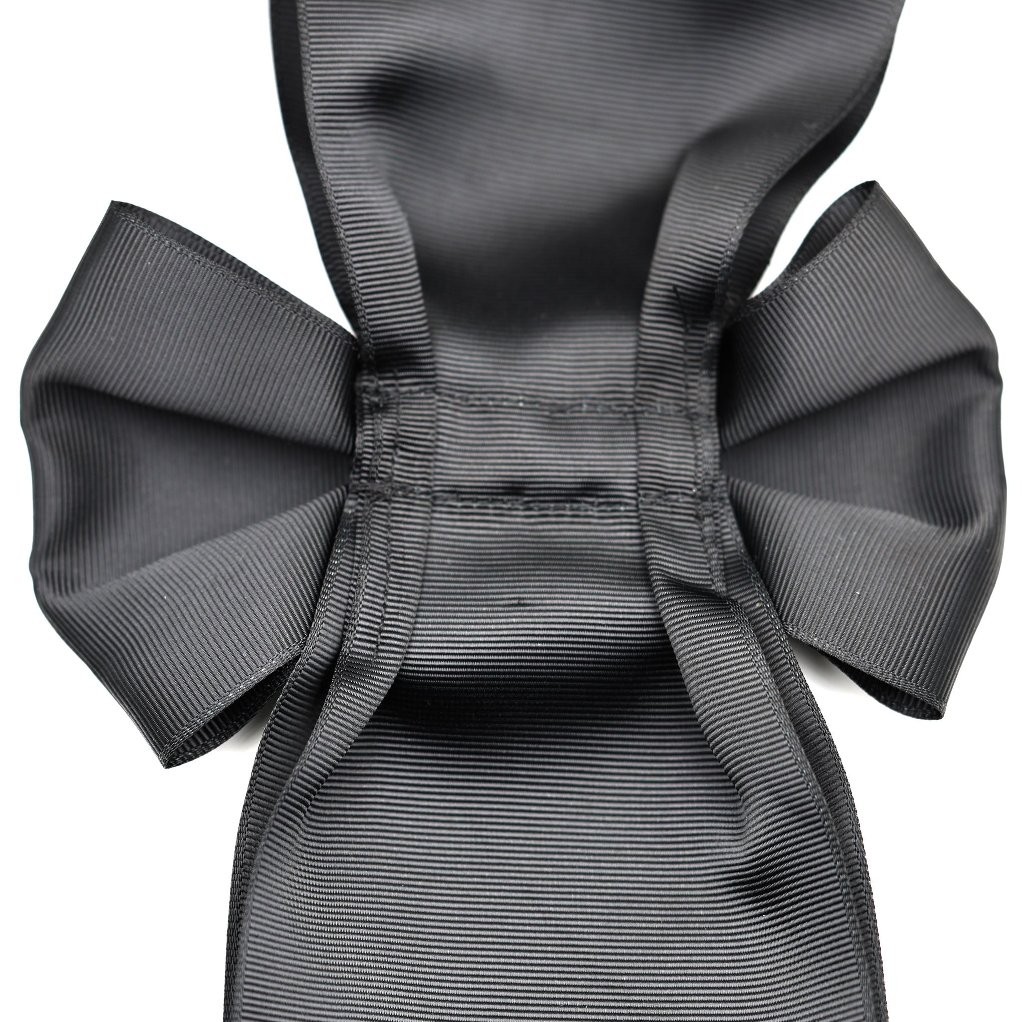 Britischer Orden des Heiligen Johannes von Jerusalem – Schwarze Zeremonialschärpe im Schleifenstil / UK Order of St John Black Sash Only Ceremonial Sash Bow Style Replica – Sammleranfertigung