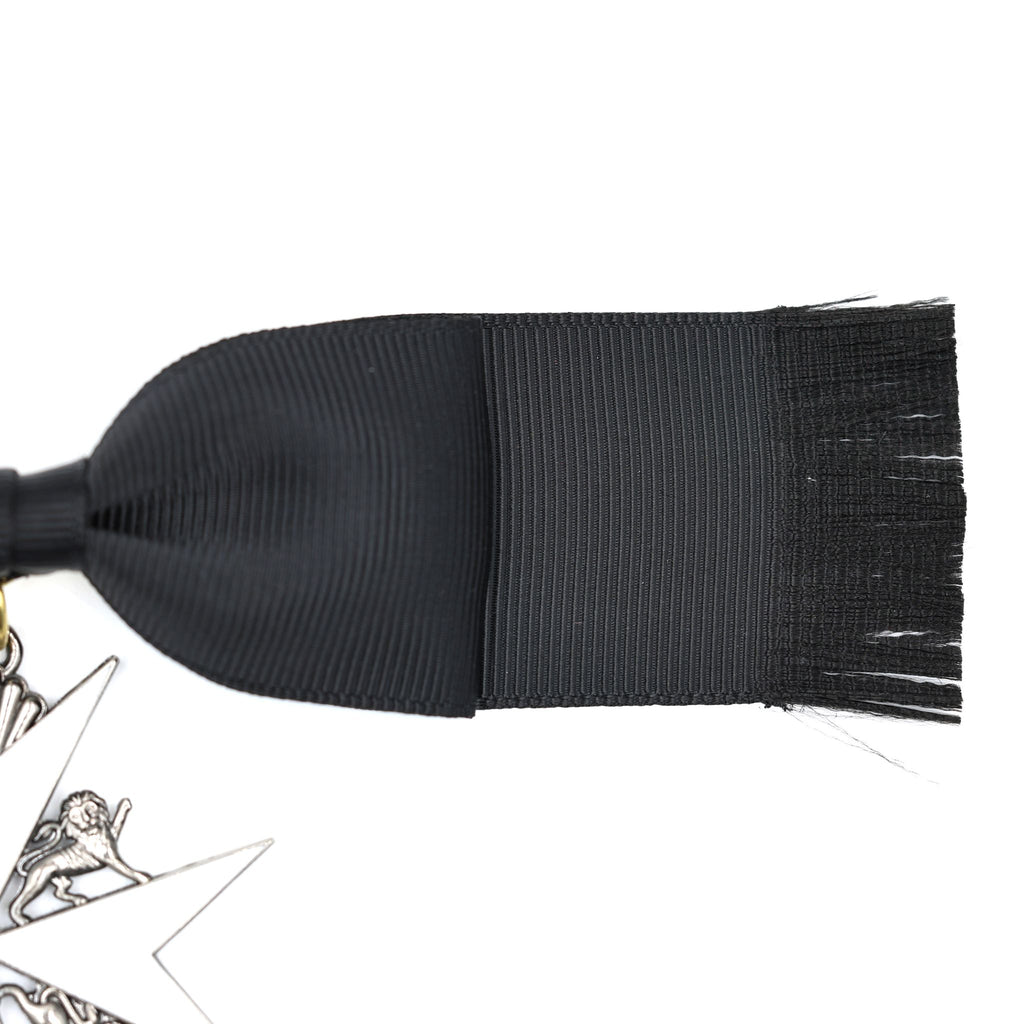 Britischer Johanniterorden – Damen-Schleifenabzeichen einer Dame der Gnade / UK British Order of St John Lady of Grace Bow Badge Replica – Sammleranfertigung