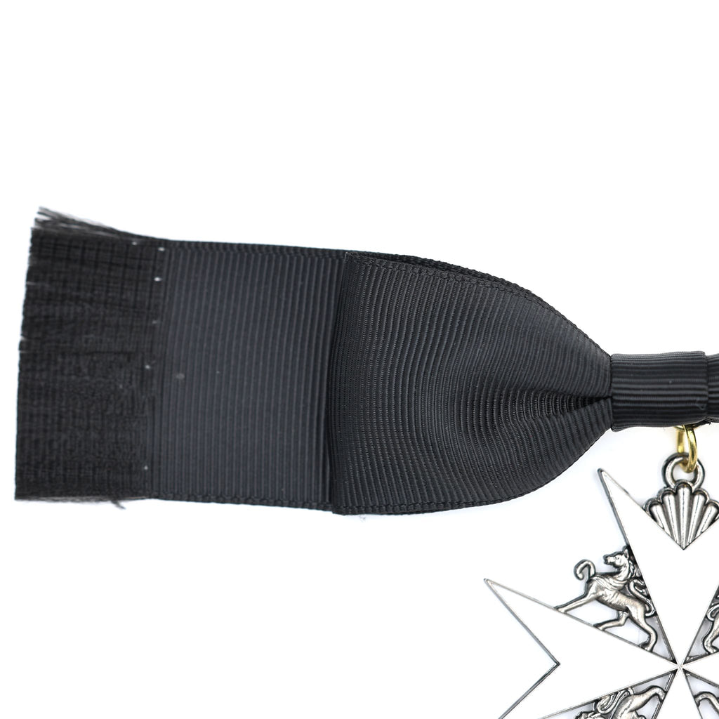 Britischer Johanniterorden – Damen-Schleifenabzeichen einer Dame der Gnade / UK British Order of St John Lady of Grace Bow Badge Replica – Sammleranfertigung