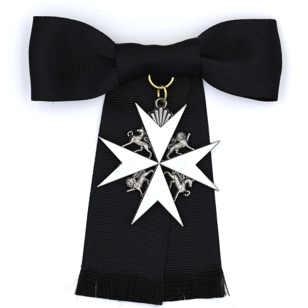 Britischer Order of St John Kommandeur CStJ Grad III Damen-Schleifenabzeichen Replik