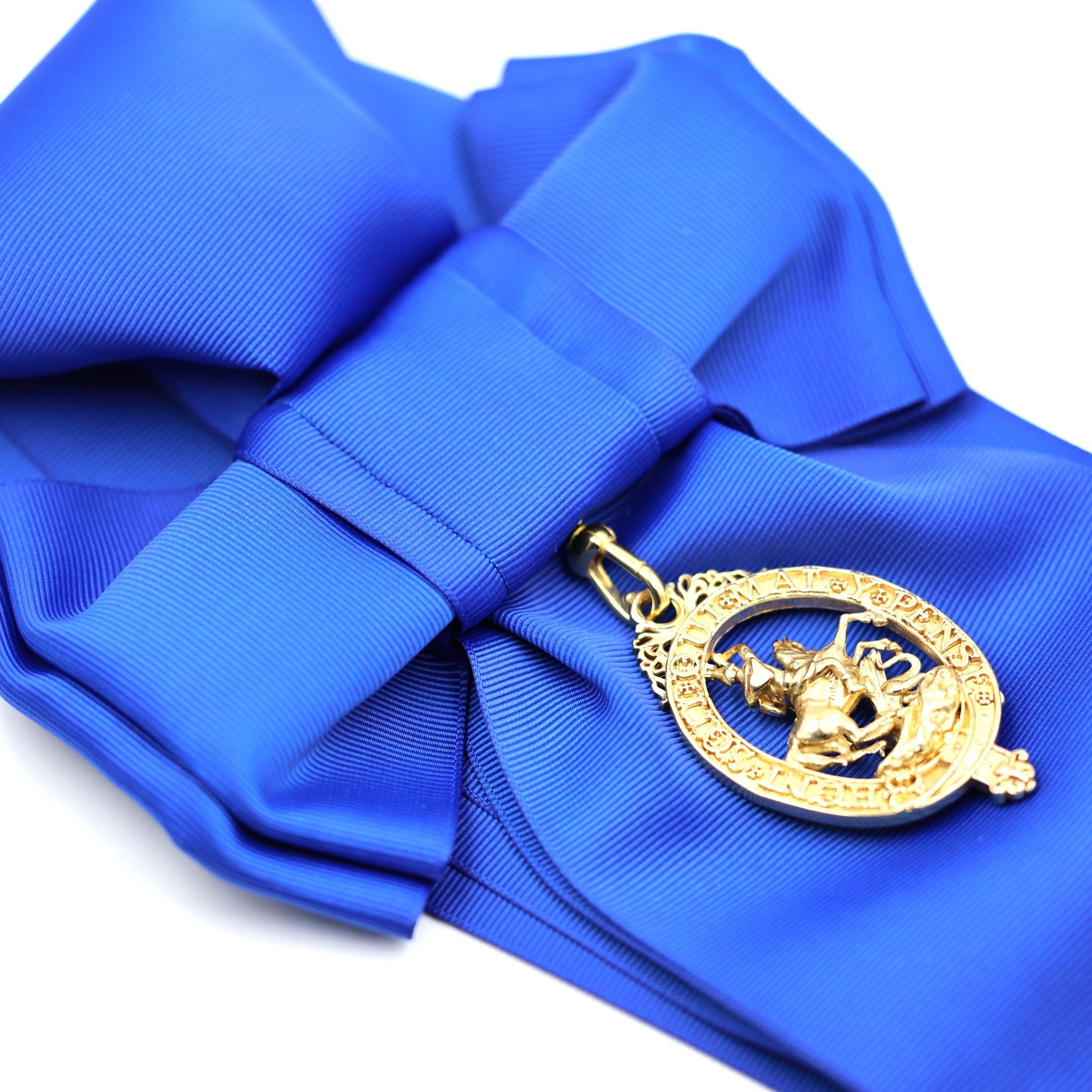 UK Hosenbandorden Order of the Garter Schärpe Medaille Replik Royalblau