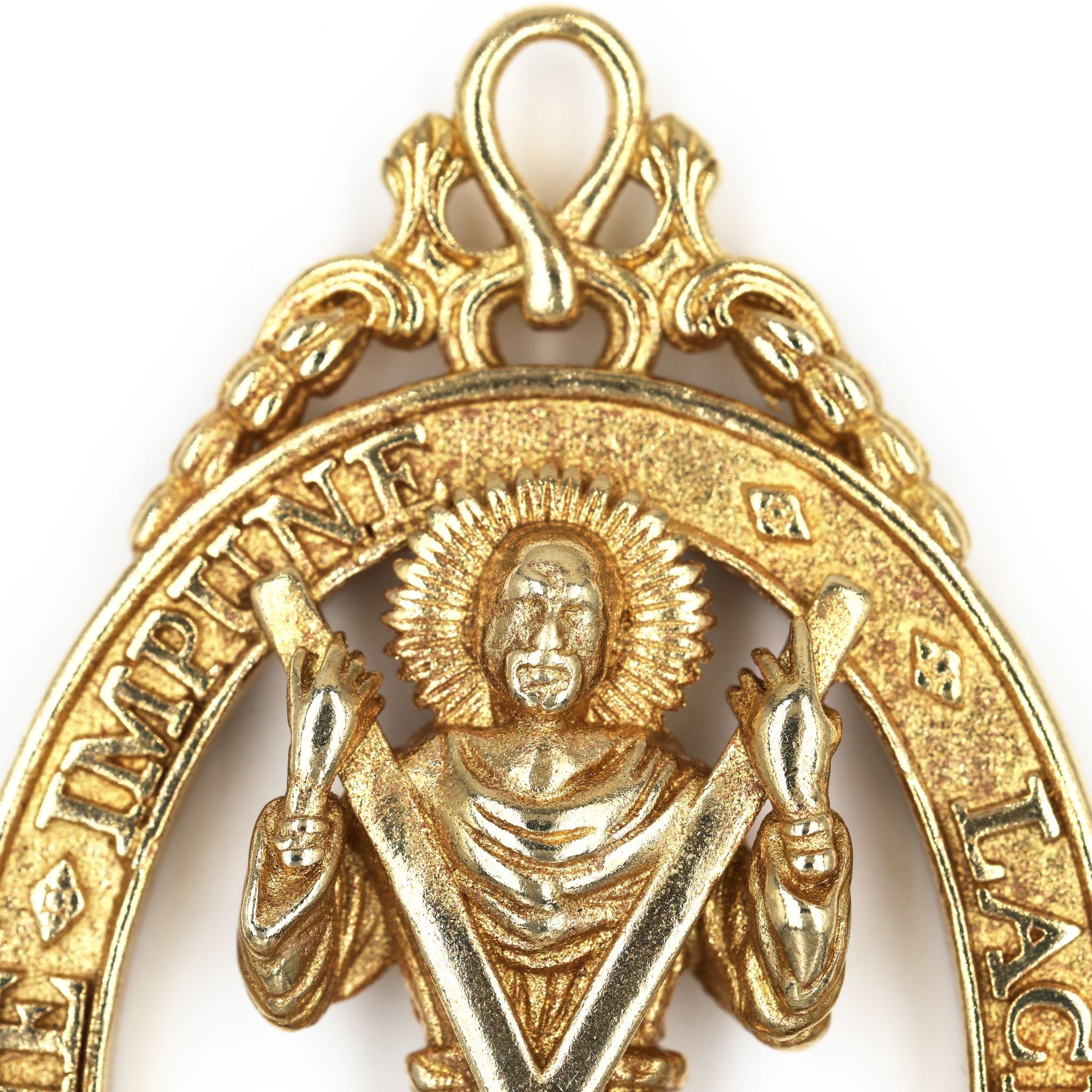 2 Stück Britische Hosenbandorden & Distelorden Anhänger Messing Replik Sammleranfertifung