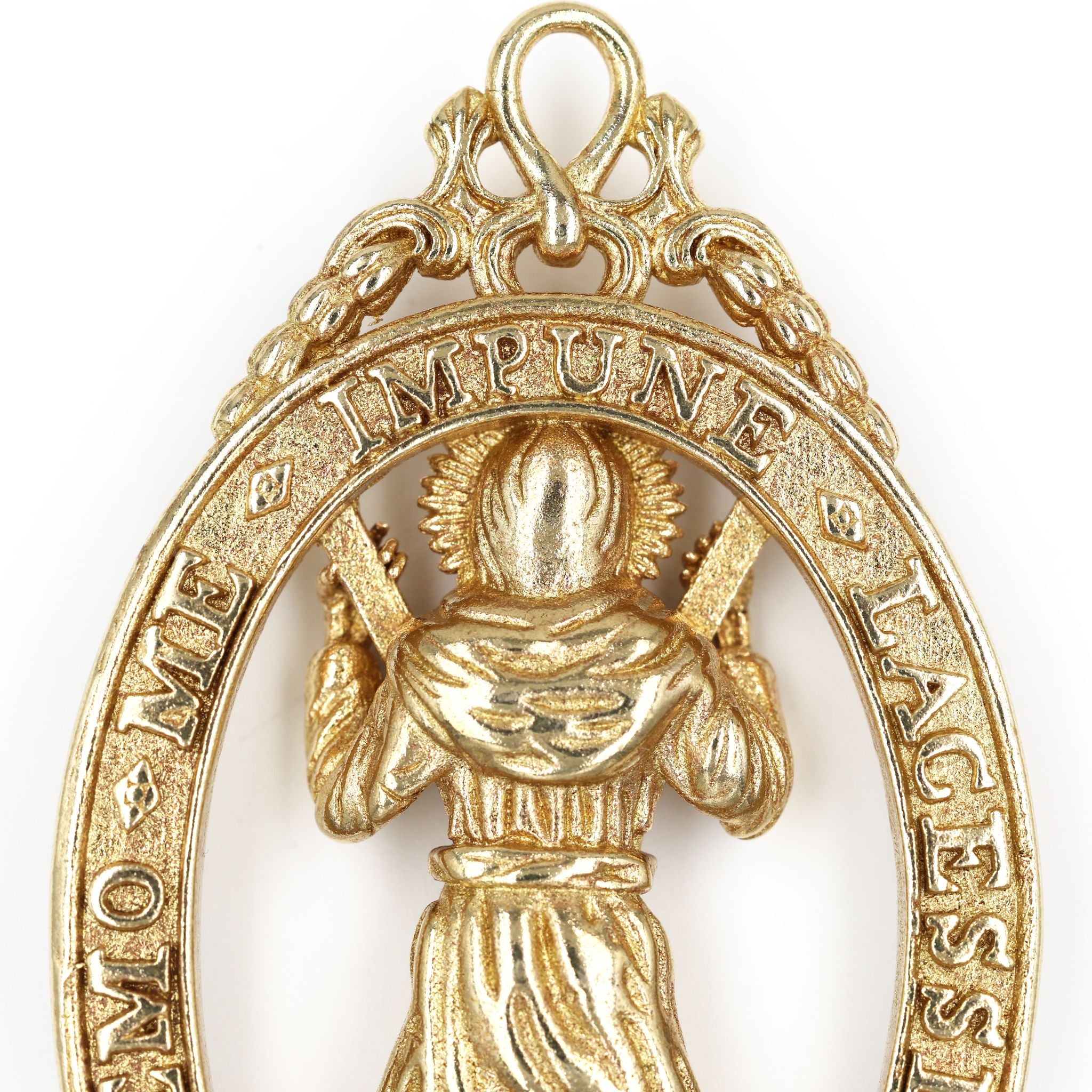 2 Stück Britische Hosenbandorden & Distelorden Anhänger Messing Replik Sammleranfertifung