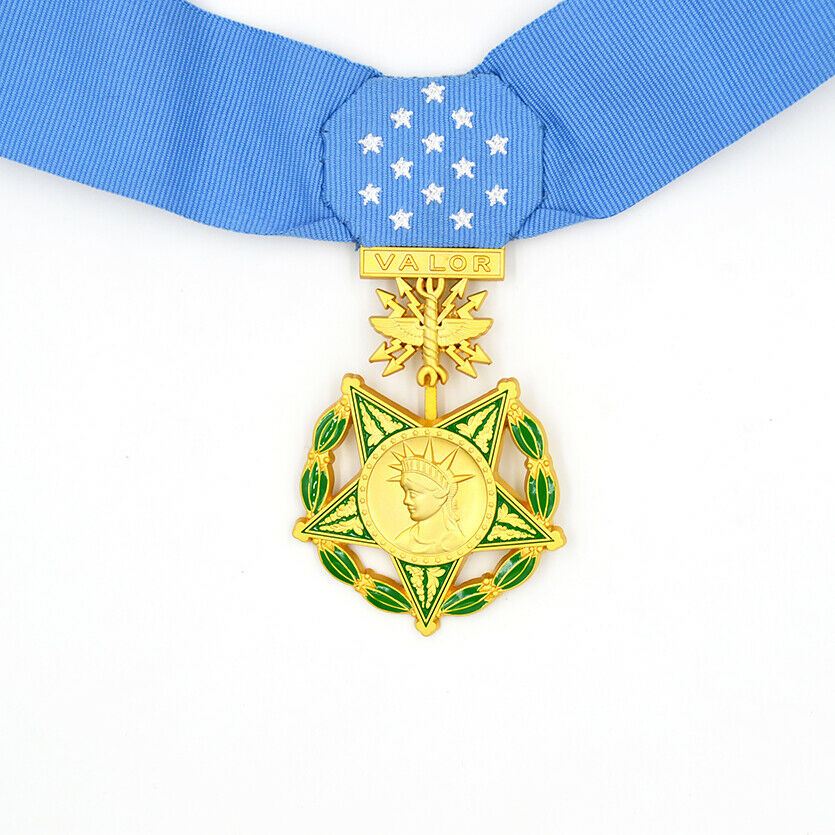 US Orden Air Force Medal of Honor / Ehrenmedaille des Kongresses Luftwaffe – Museumsreplik Sammleranfertigung Reproduktion