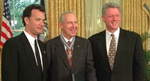 Congressional Space Medal of Honor (US Space MOH) – „Kongress-Weltraum-Ehrenmedaille“ – Halsband-Version (Neck Ribbon) – mit Etui – Sammleranfertigung (Replik / Nachfertigung / Museum Replica)